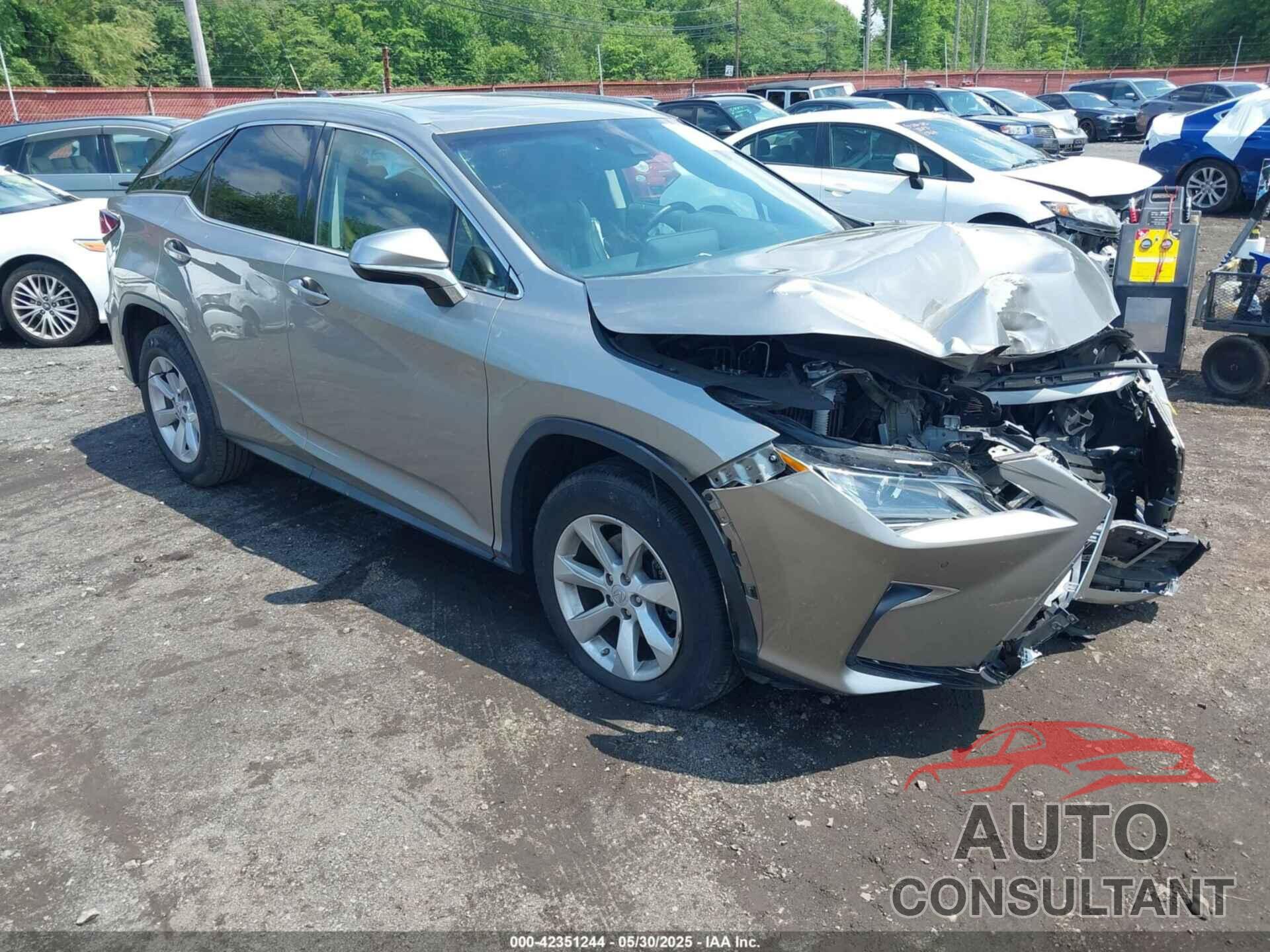 LEXUS RX 350 2017 - 2T2BZMCA7HC089542
