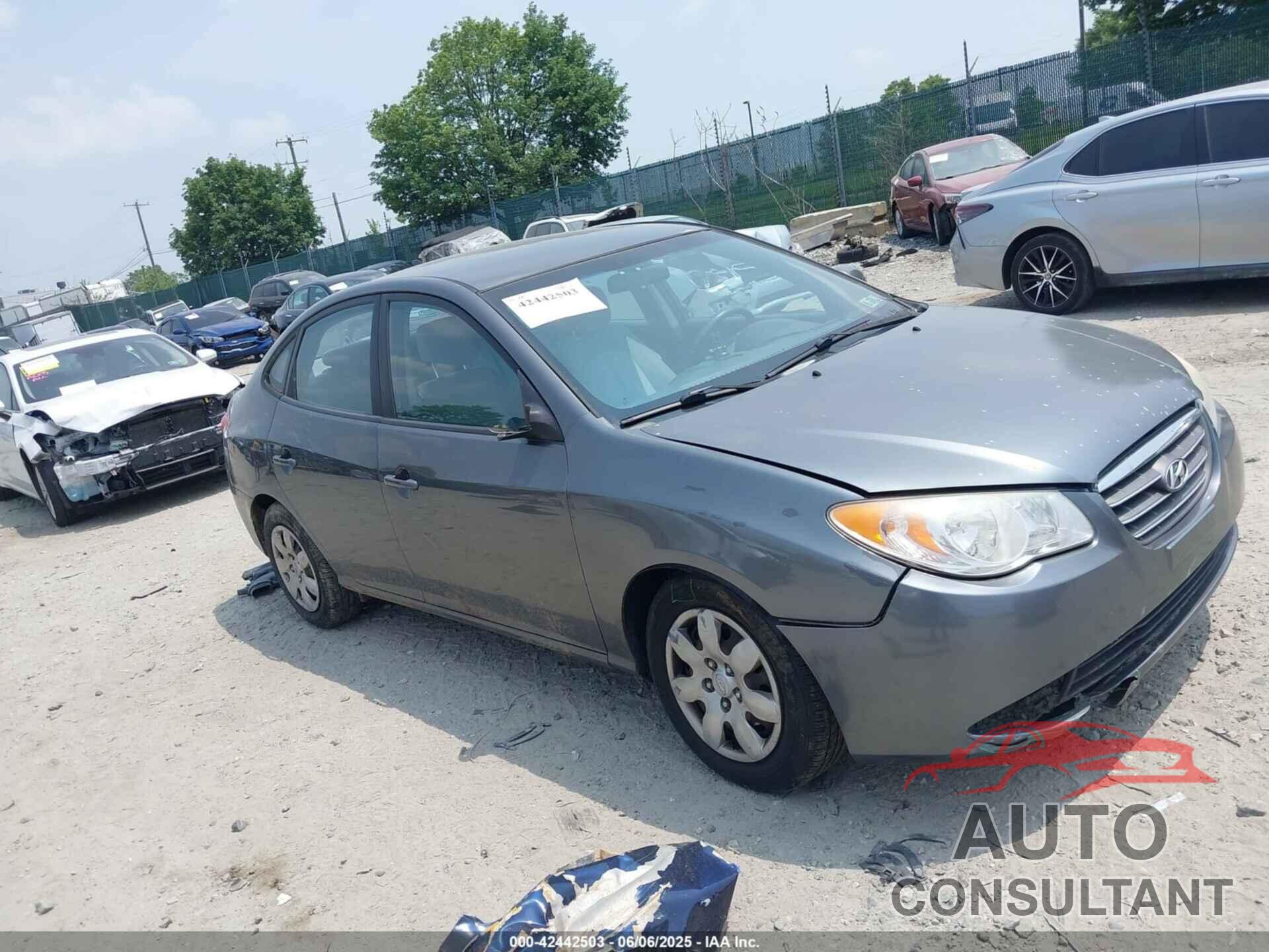 HYUNDAI ELANTRA 2009 - KMHDU46D69U682617