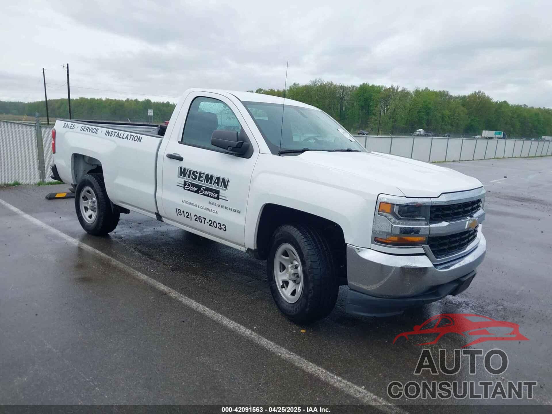 CHEVROLET SILVERADO 1500 2016 - 1GCNCNEH1GZ420249
