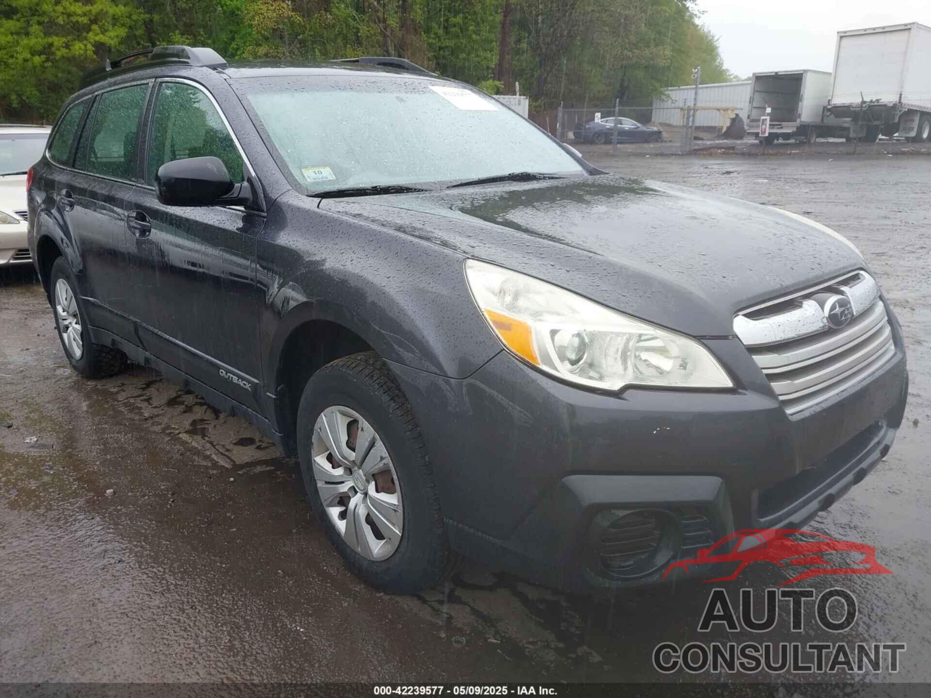 SUBARU OUTBACK 2013 - 4S4BRBAC2D1229701