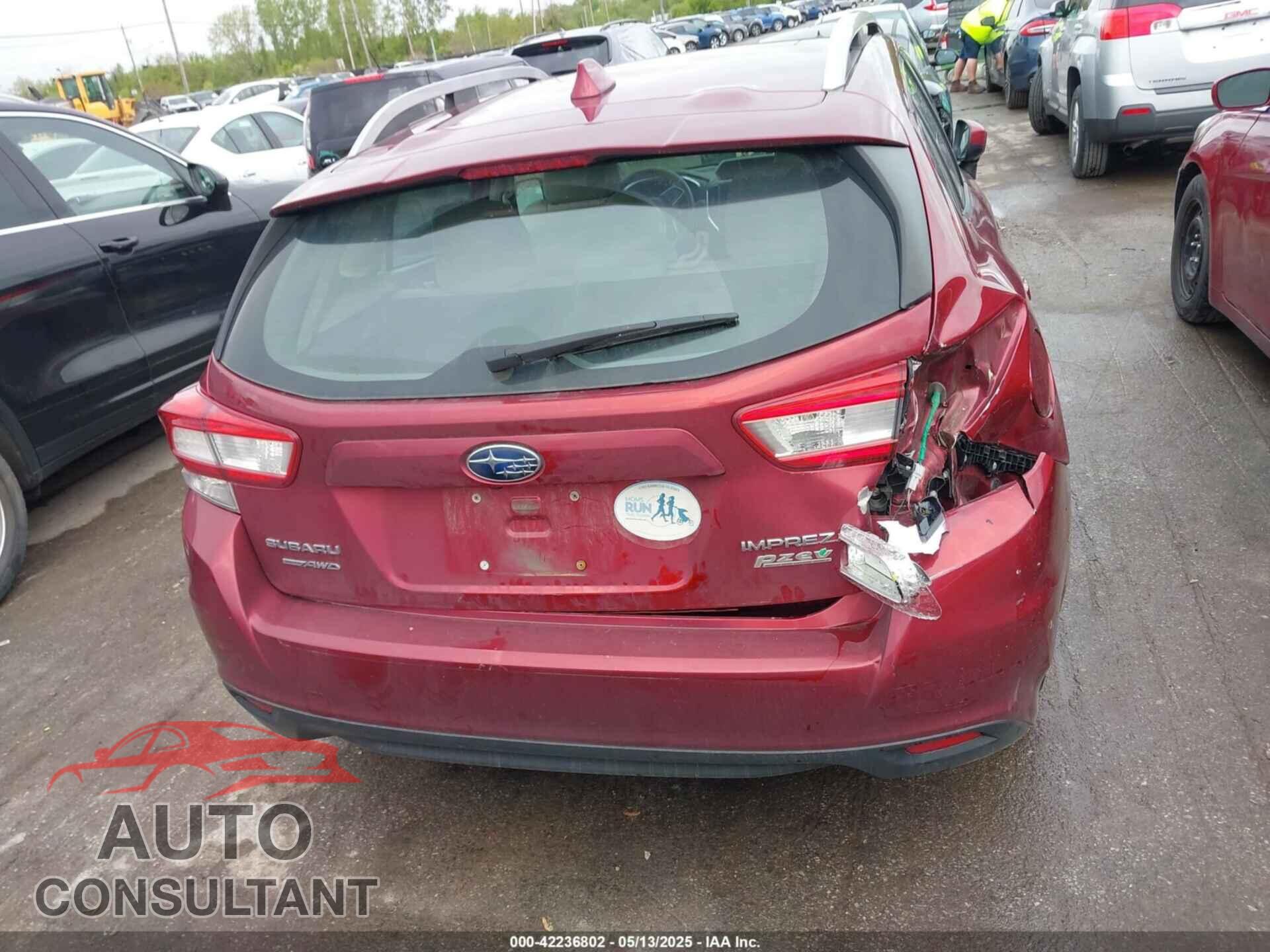 SUBARU IMPREZA 2017 - 4S3GTAB63H3733294