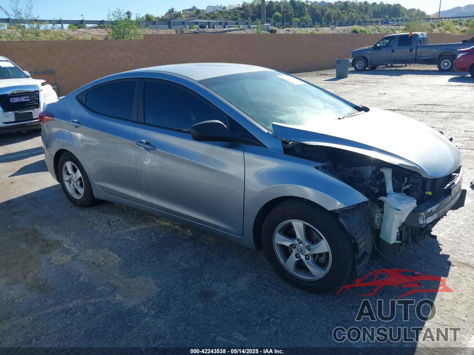 HYUNDAI ELANTRA 2015 - 5NPDH4AE7FH636230