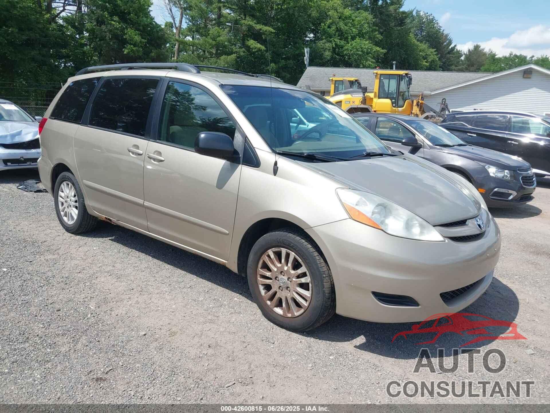 TOYOTA SIENNA 2009 - 5TDBK23C29S027795