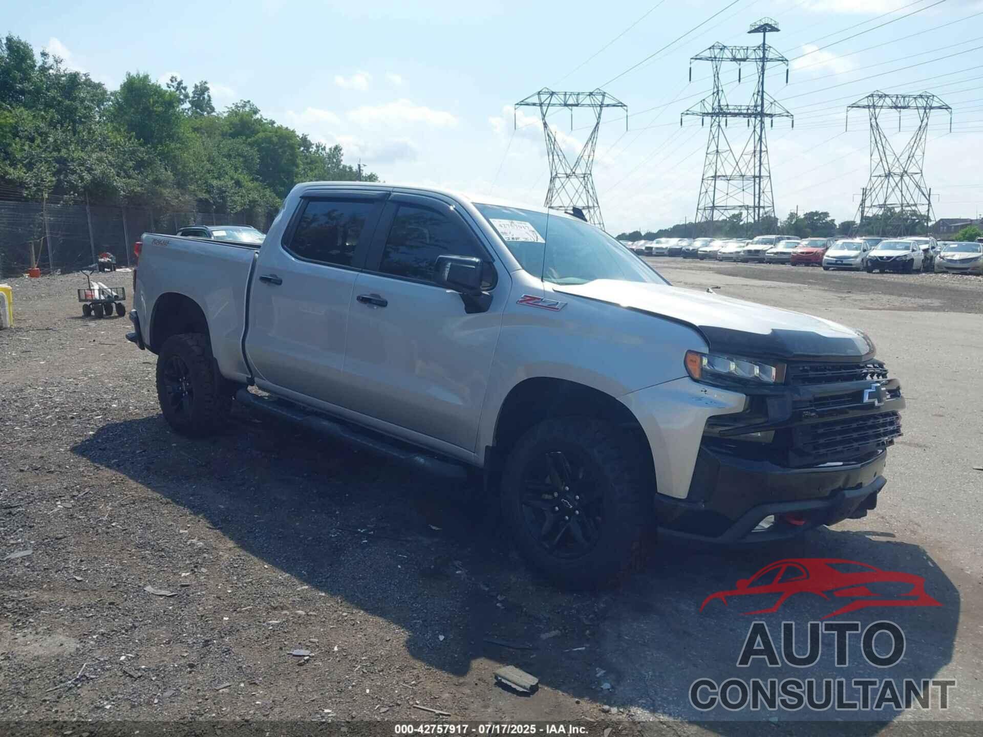 CHEVROLET SILVERADO 1500 2020 - 1GCPYFED3LZ190222