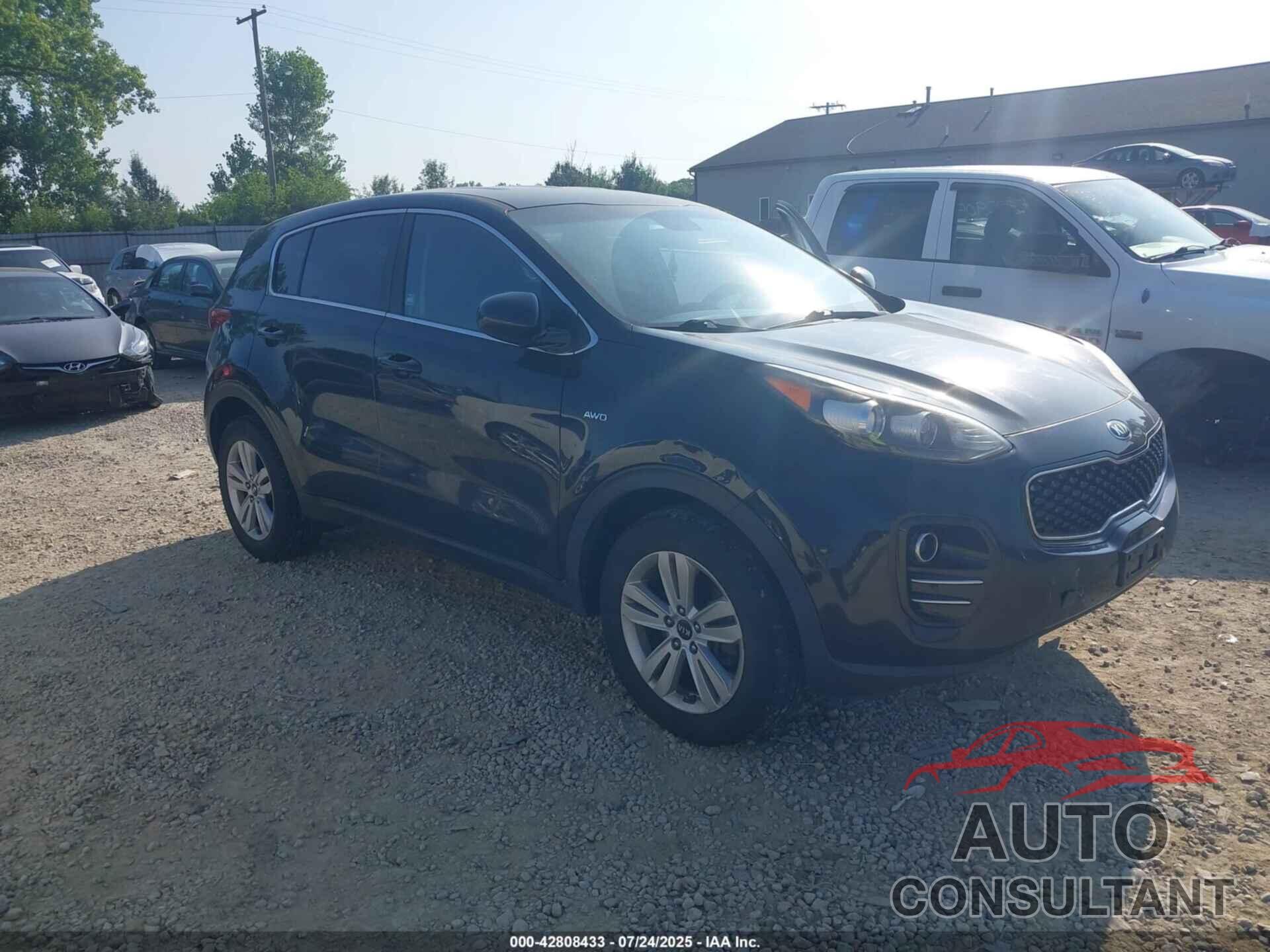 KIA SPORTAGE 2017 - KNDPMCACXH7086143