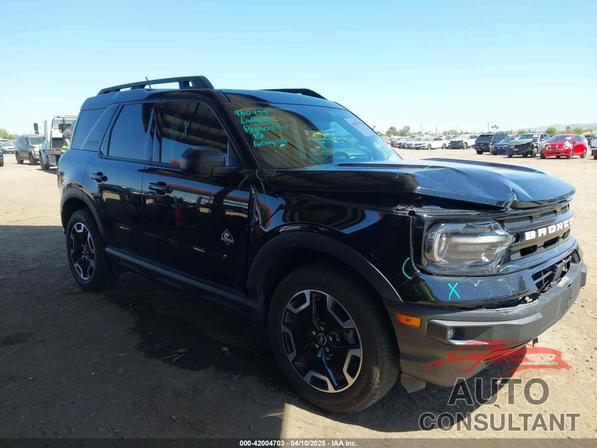 FORD BRONCO SPORT 2022 - 3FMCR9C67NRD50641