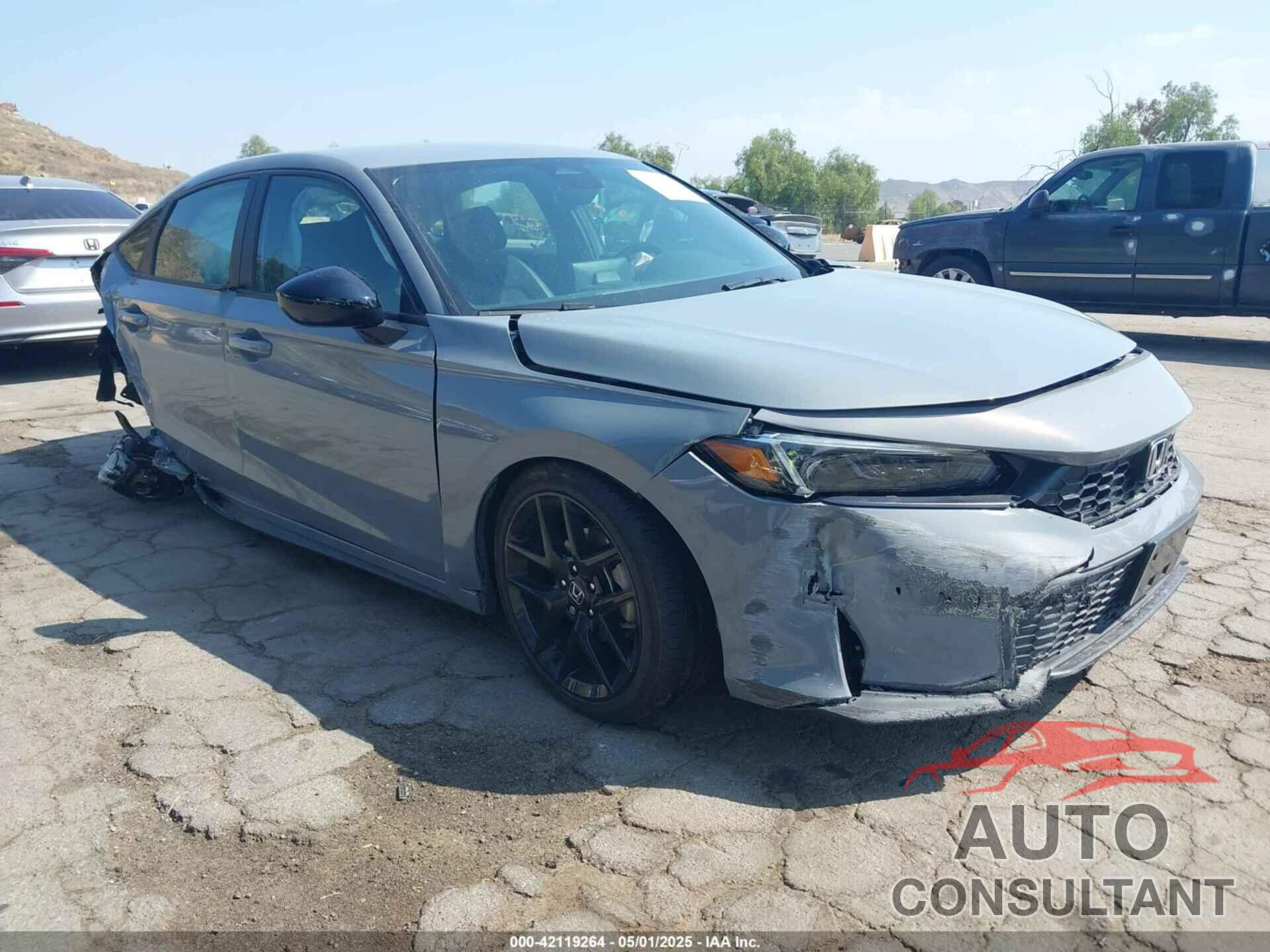 HONDA CIVIC 2025 - 19XFL2H81SE012336