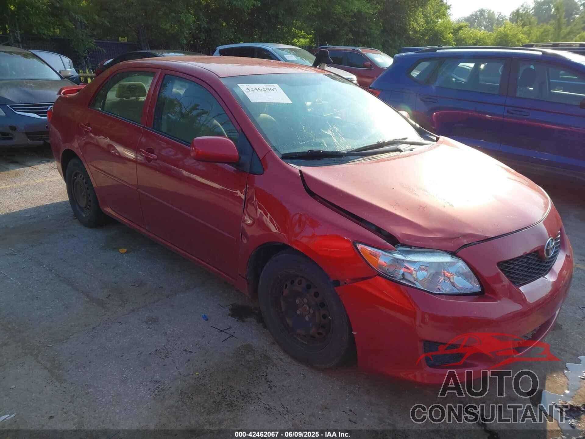 TOYOTA COROLLA 2009 - JTDBL40E099070061
