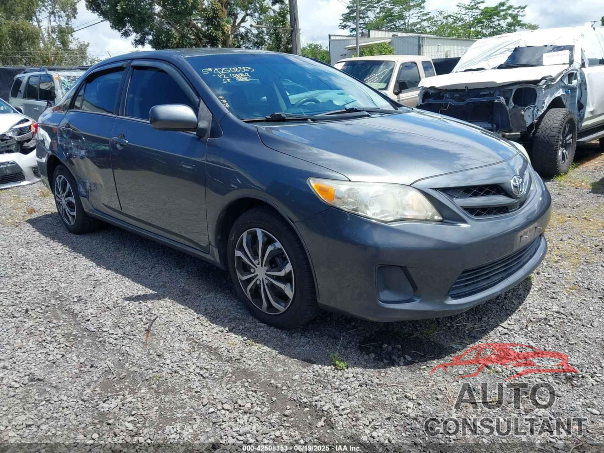 TOYOTA COROLLA 2012 - 2T1BU4EE1CC901302