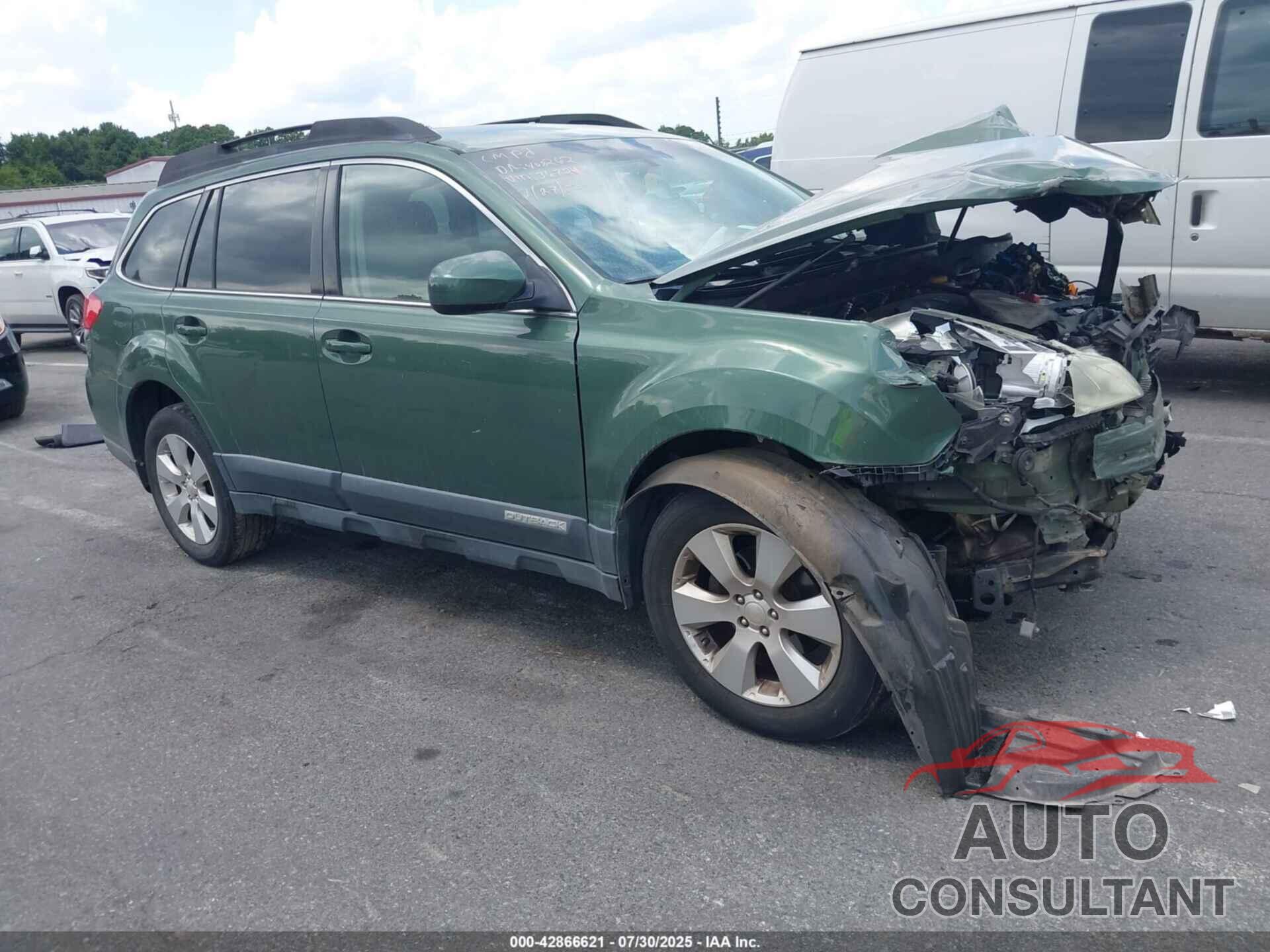 SUBARU OUTBACK 2011 - 4S4BRBLC5B3367246
