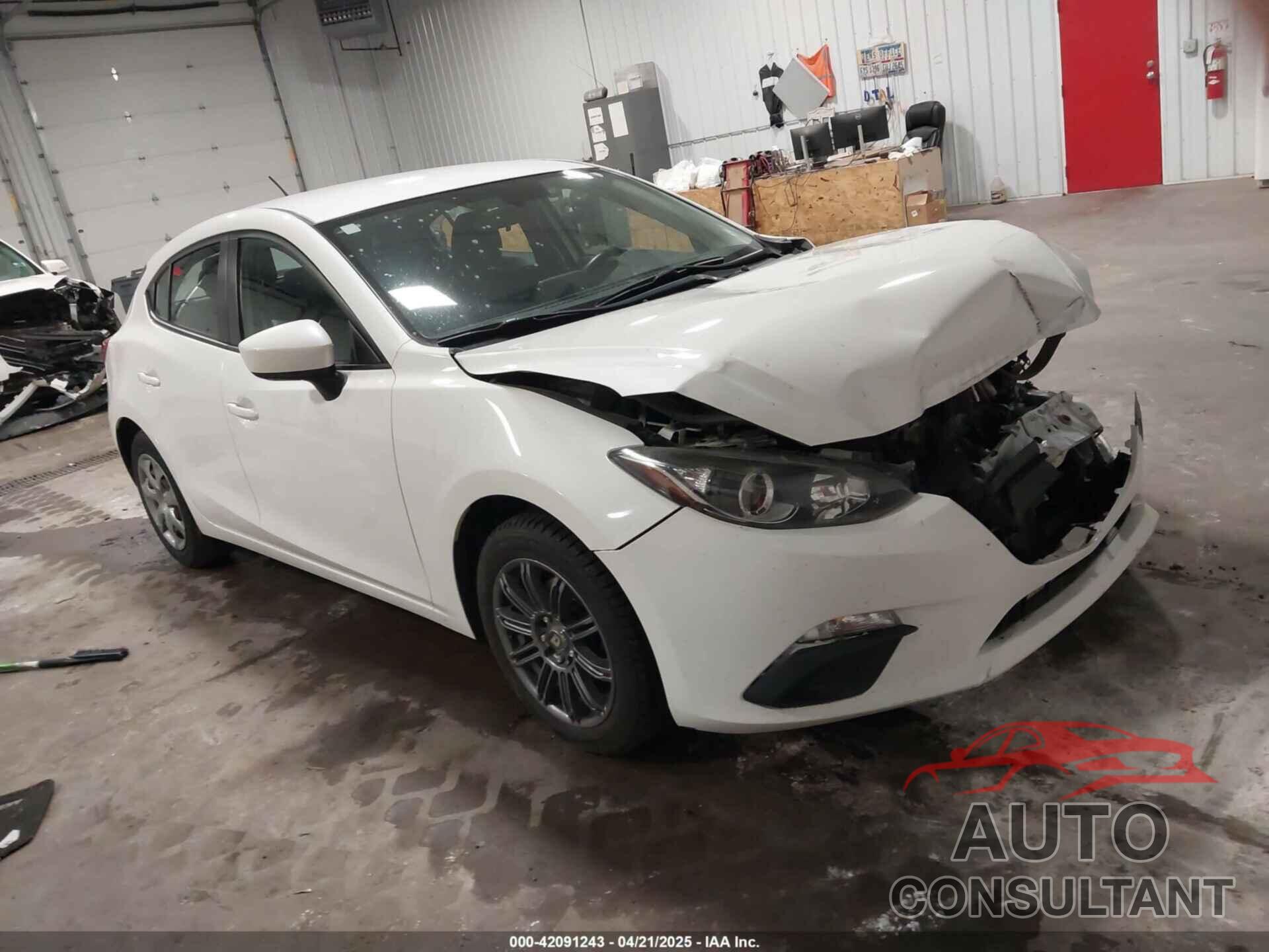 MAZDA MAZDA3 2016 - JM1BM1J75G1325066