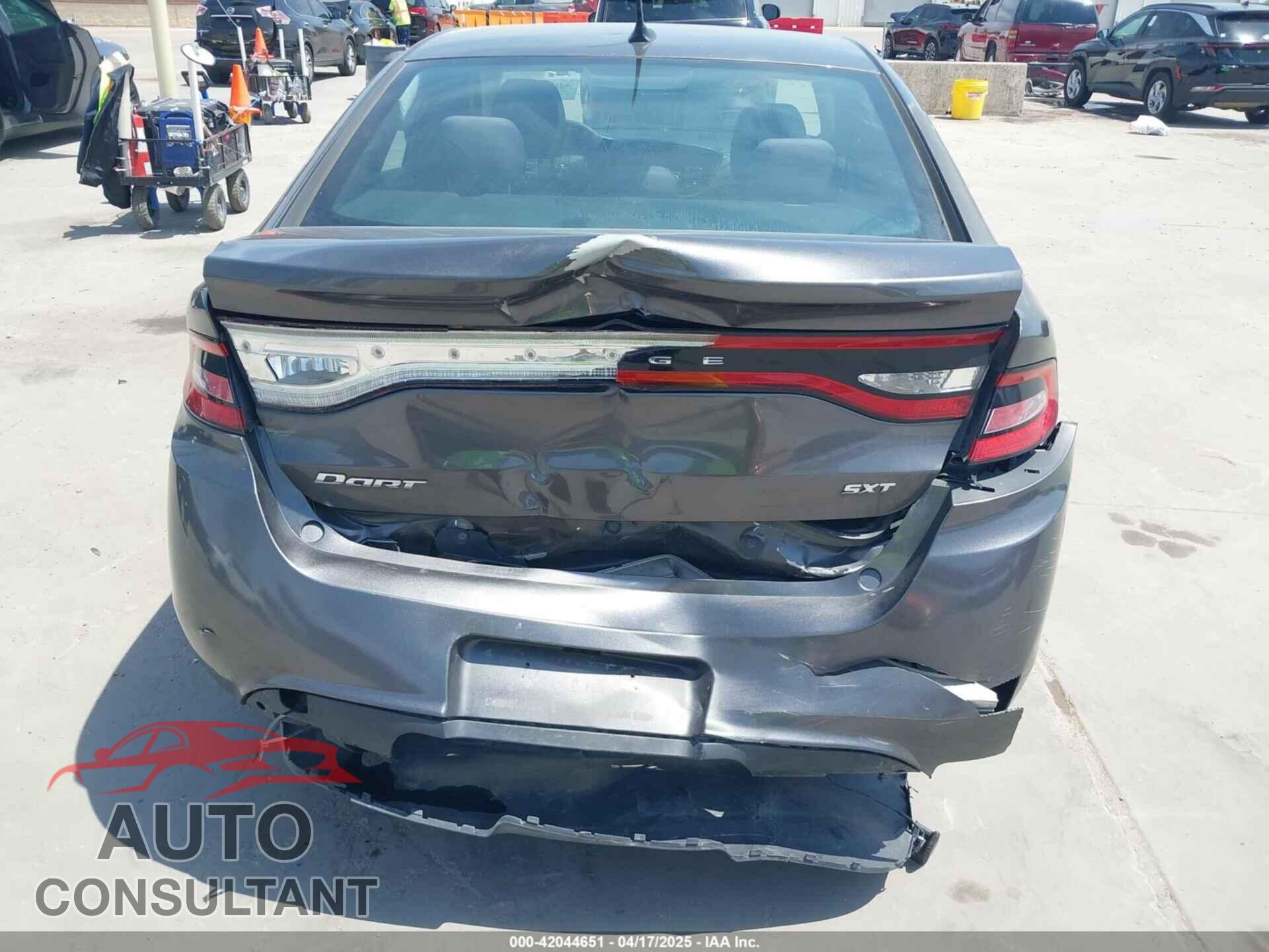 DODGE DART 2015 - 1C3CDFBB2FD179926