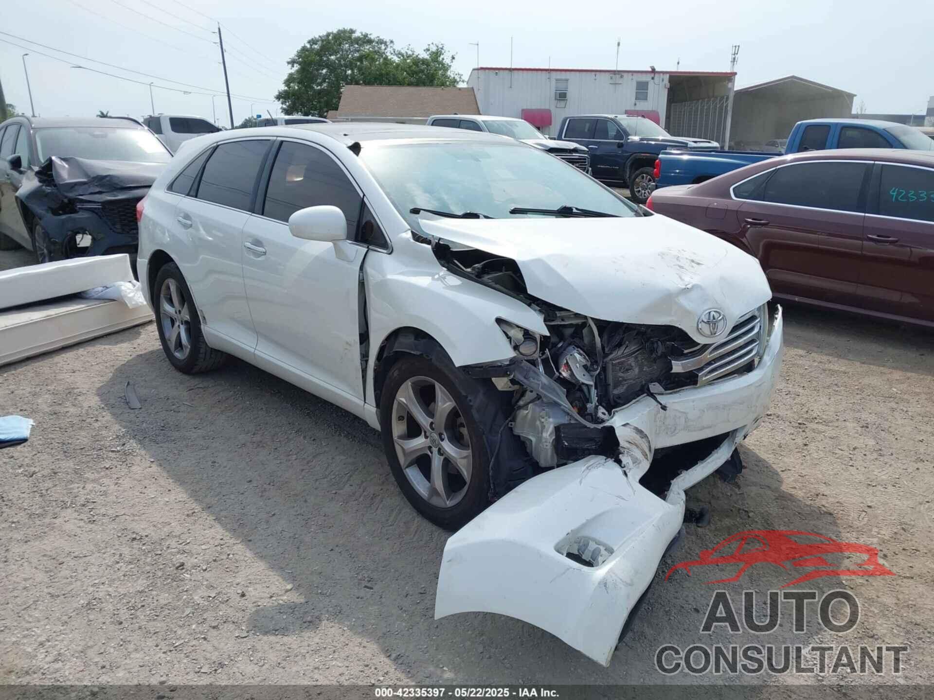 TOYOTA VENZA 2009 - 4T3ZK11A09U020241