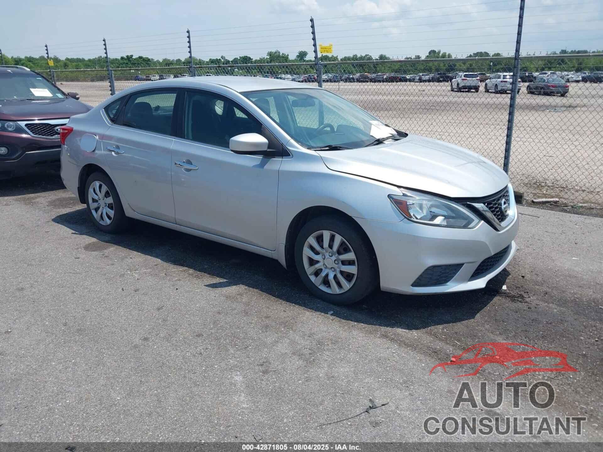NISSAN SENTRA 2016 - 3N1AB7AP8GY287710