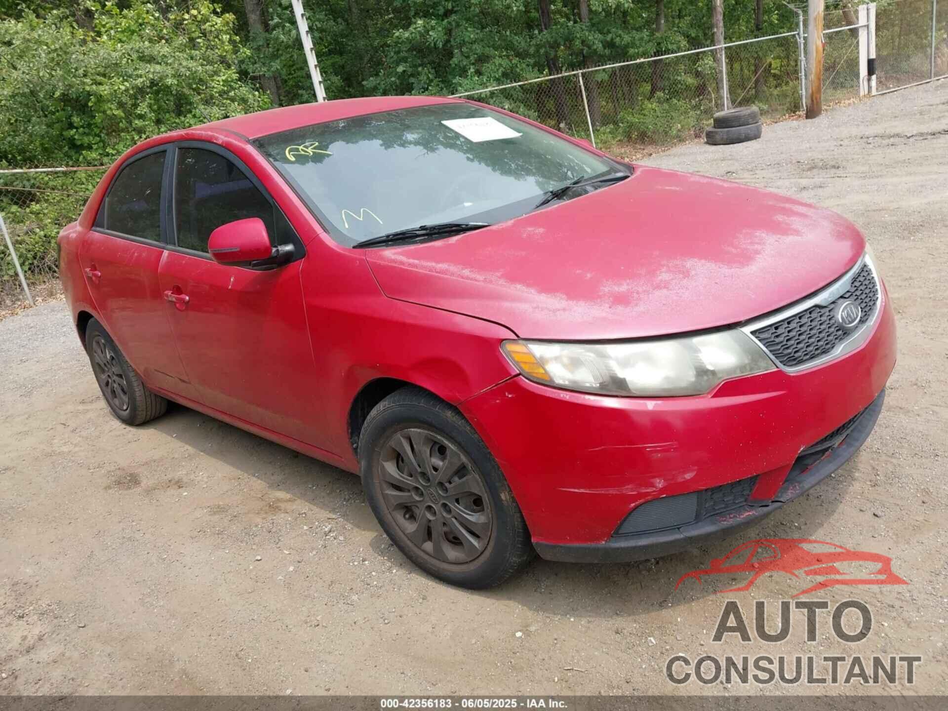 KIA FORTE 2013 - KNAFU4A25D5647487