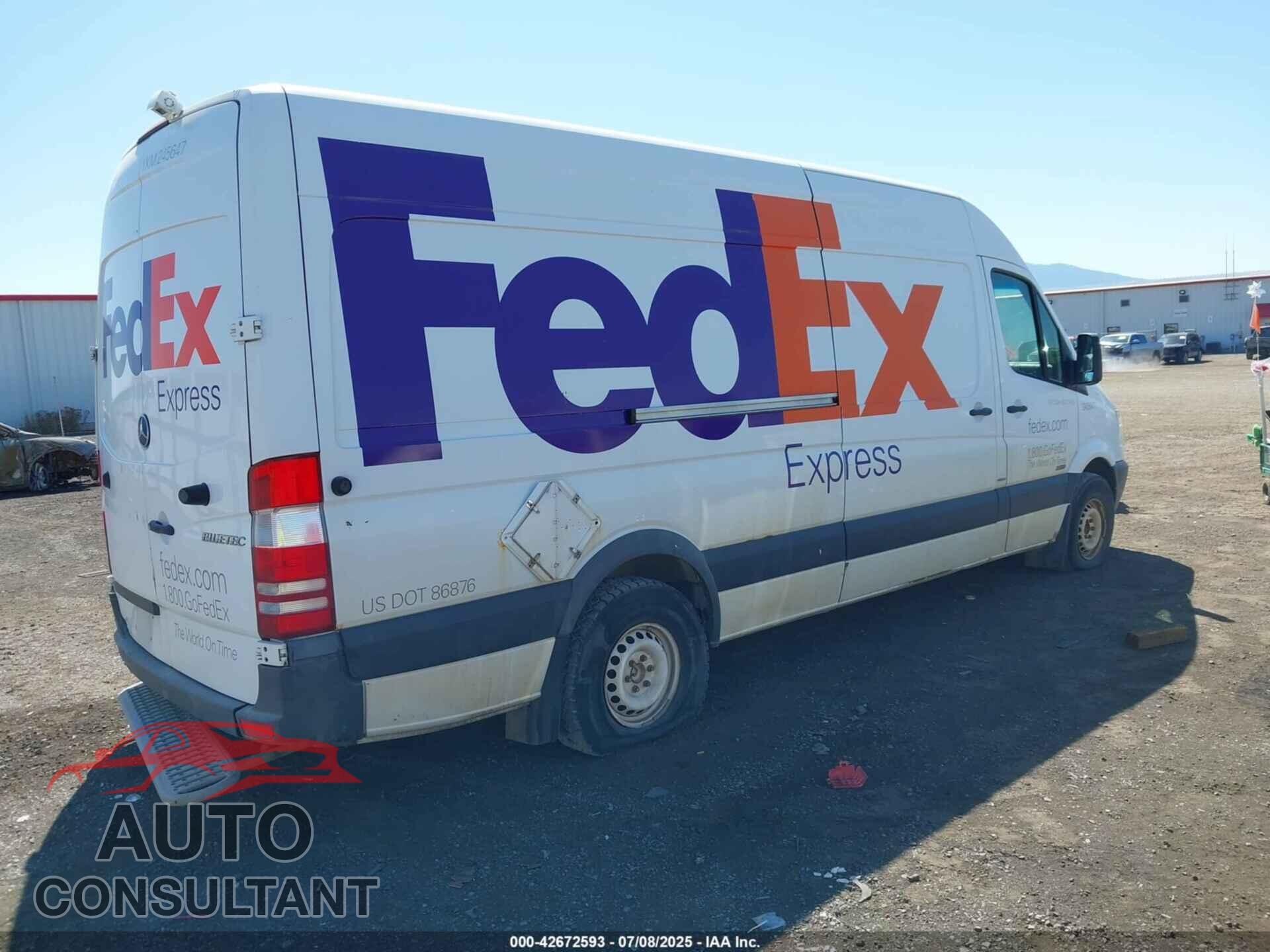 MERCEDES-BENZ SPRINTER 2500 2011 - WD3PE8CB0B5594553