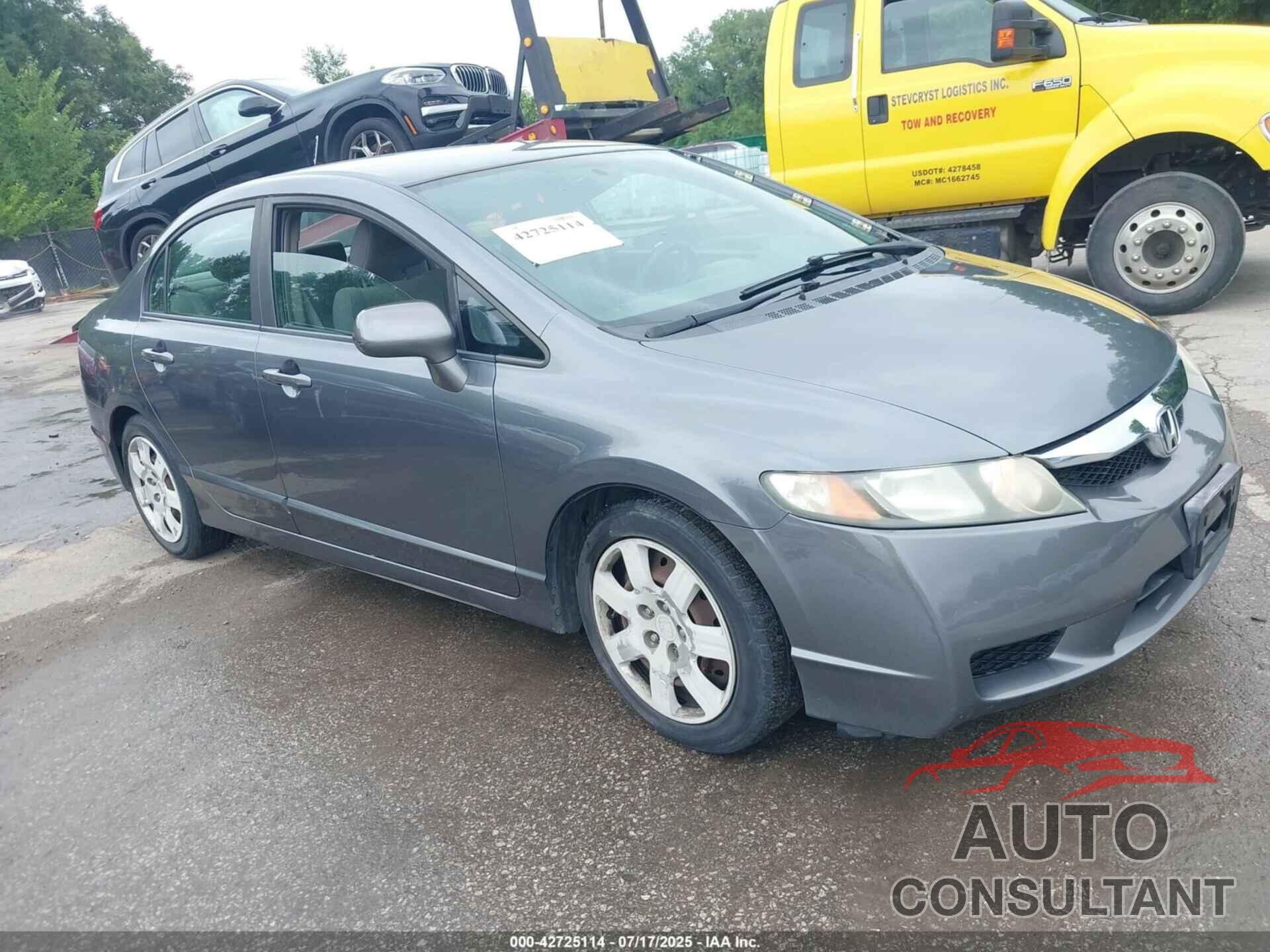 HONDA CIVIC 2011 - 19XFA1F5XBE019438