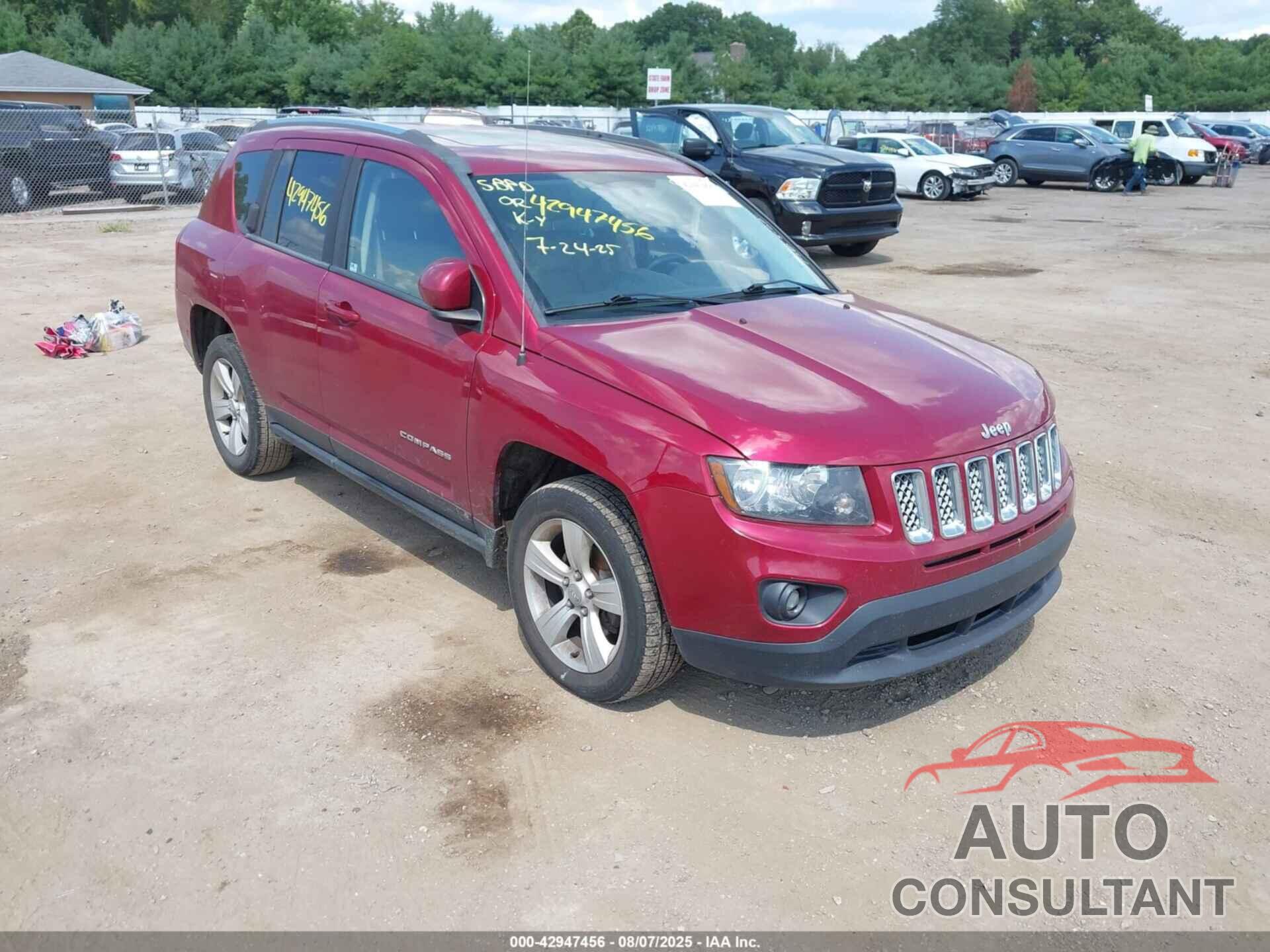 JEEP COMPASS 2014 - 1C4NJCEA1ED533531