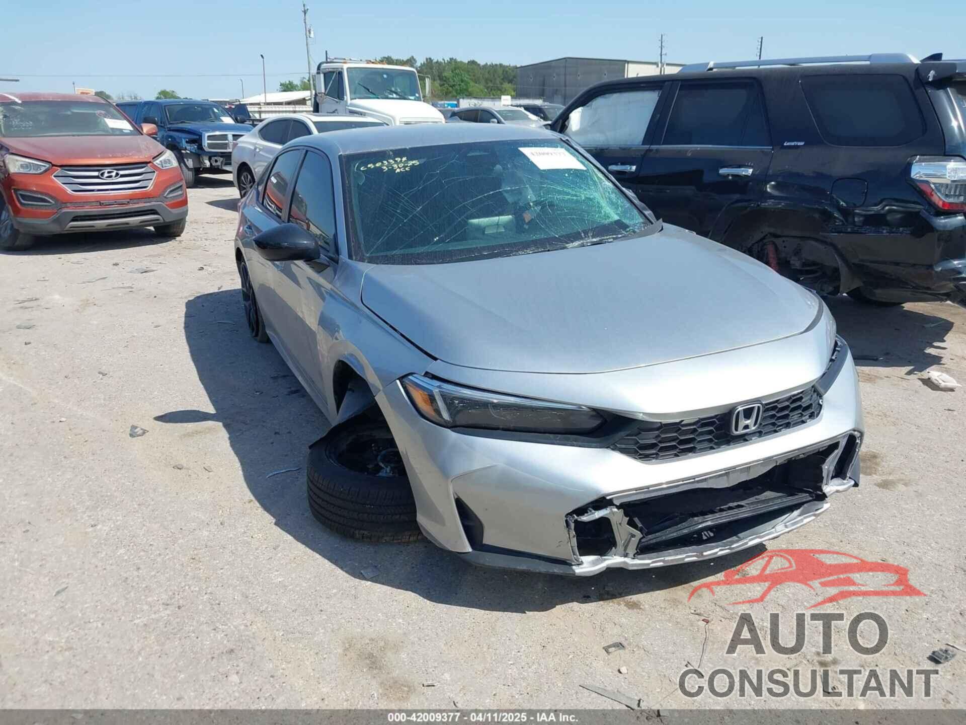 HONDA CIVIC 2025 - 2HGFE2F53SH569726