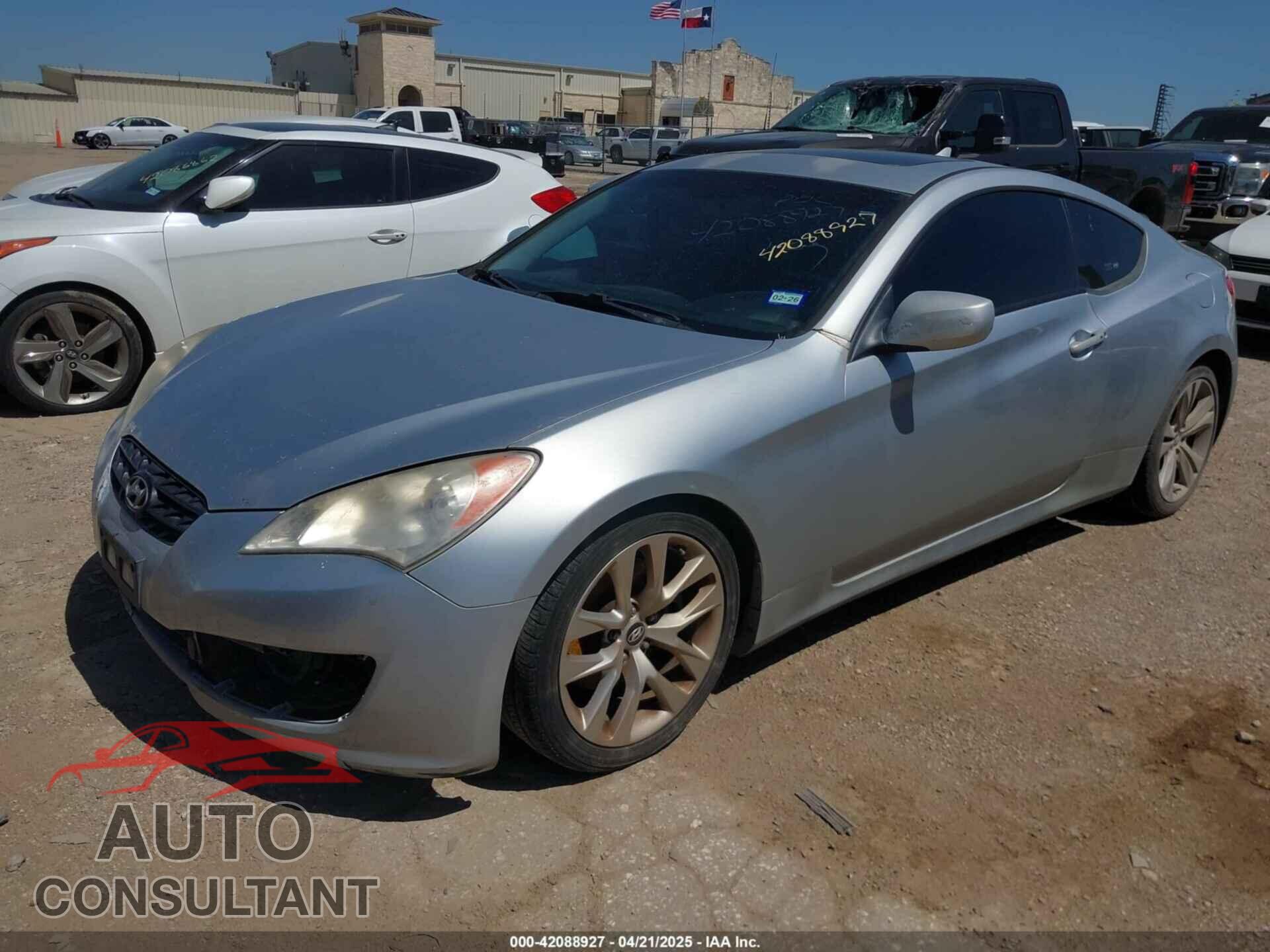 HYUNDAI GENESIS 2012 - KMHHT6KD1CU077921