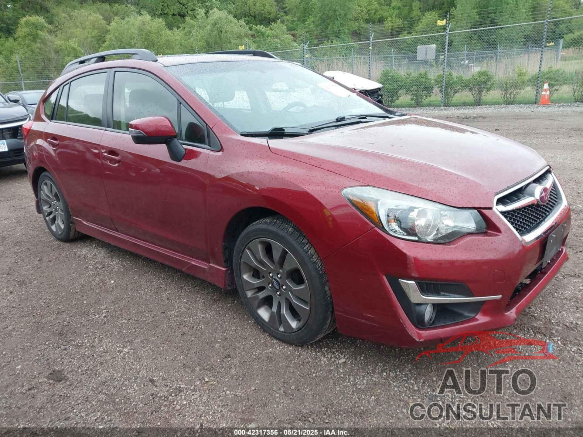 SUBARU IMPREZA 2015 - JF1GPAU69F8318908