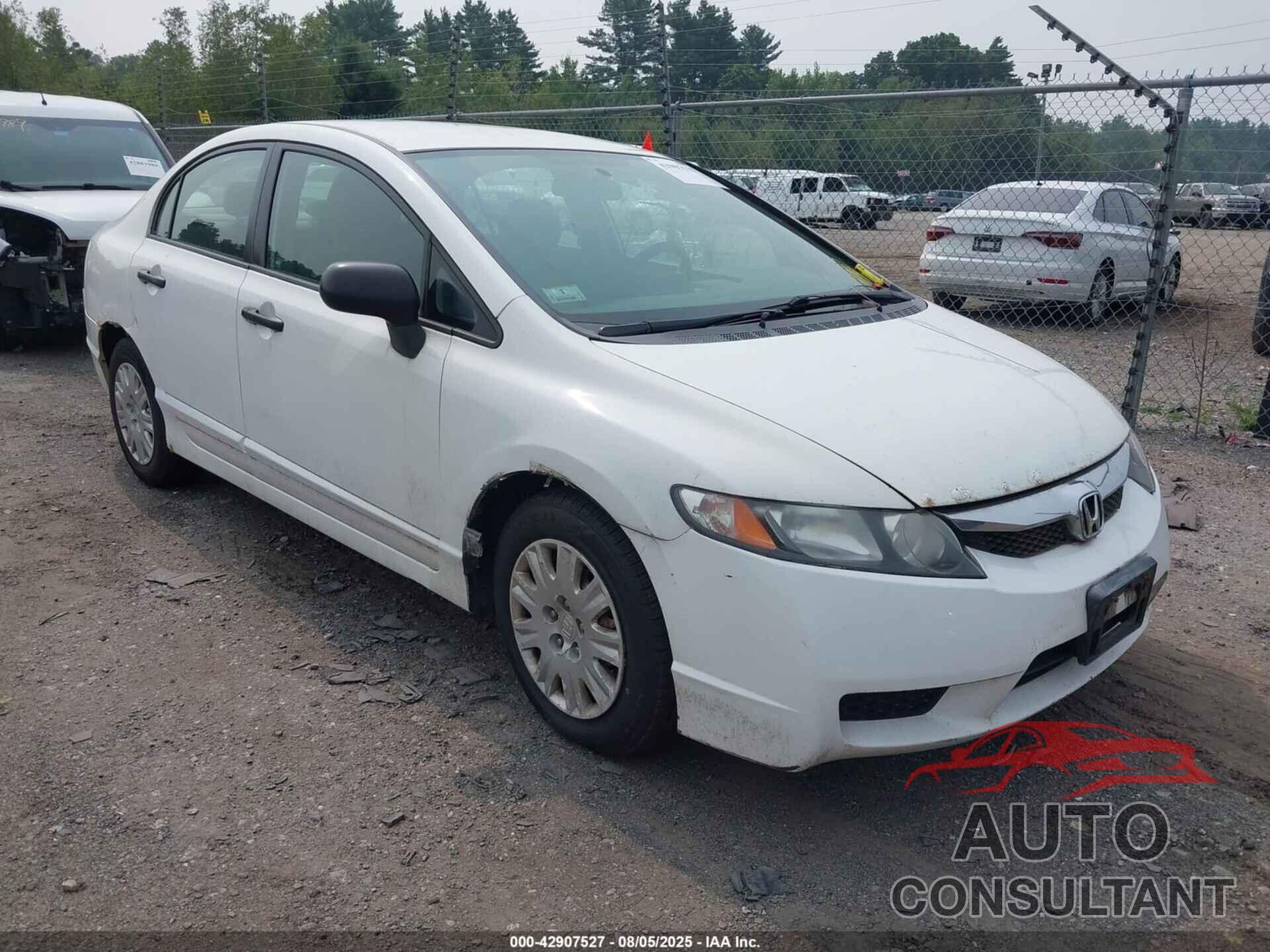 HONDA CIVIC 2009 - 2HGFA163X9H339700