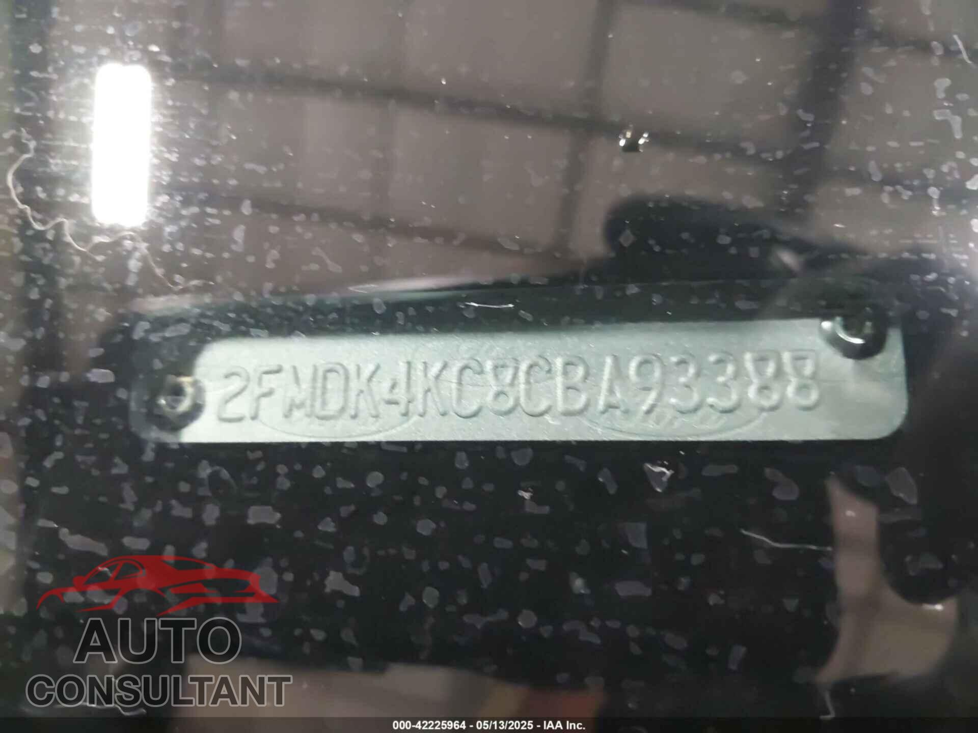 FORD EDGE 2012 - 2FMDK4KC8CBA93388