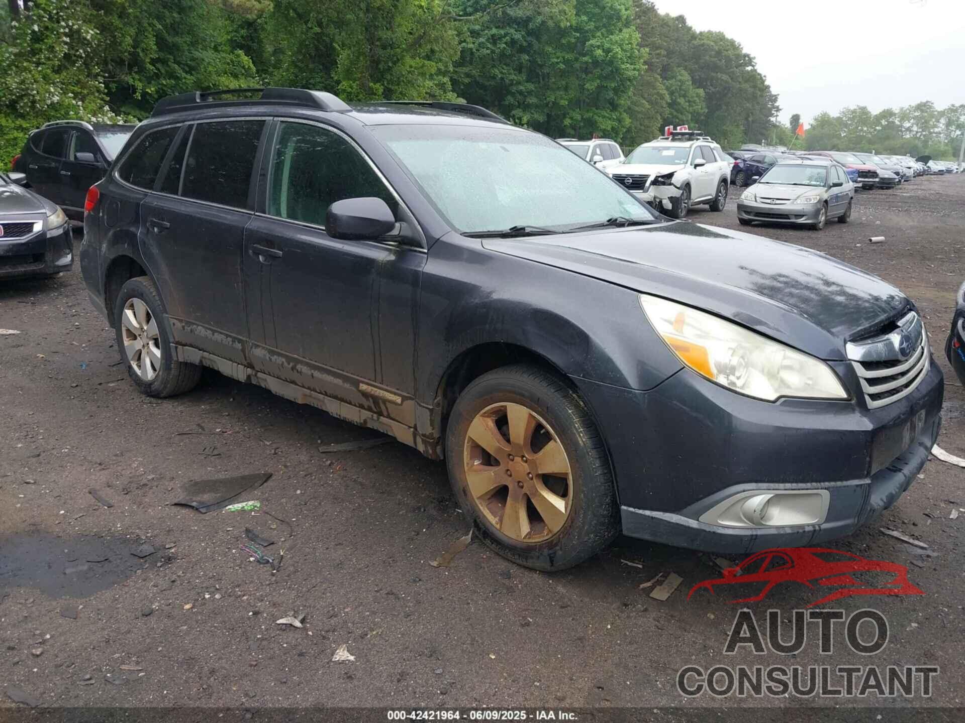 SUBARU OUTBACK 2011 - 4S4BRBCC1B3321882