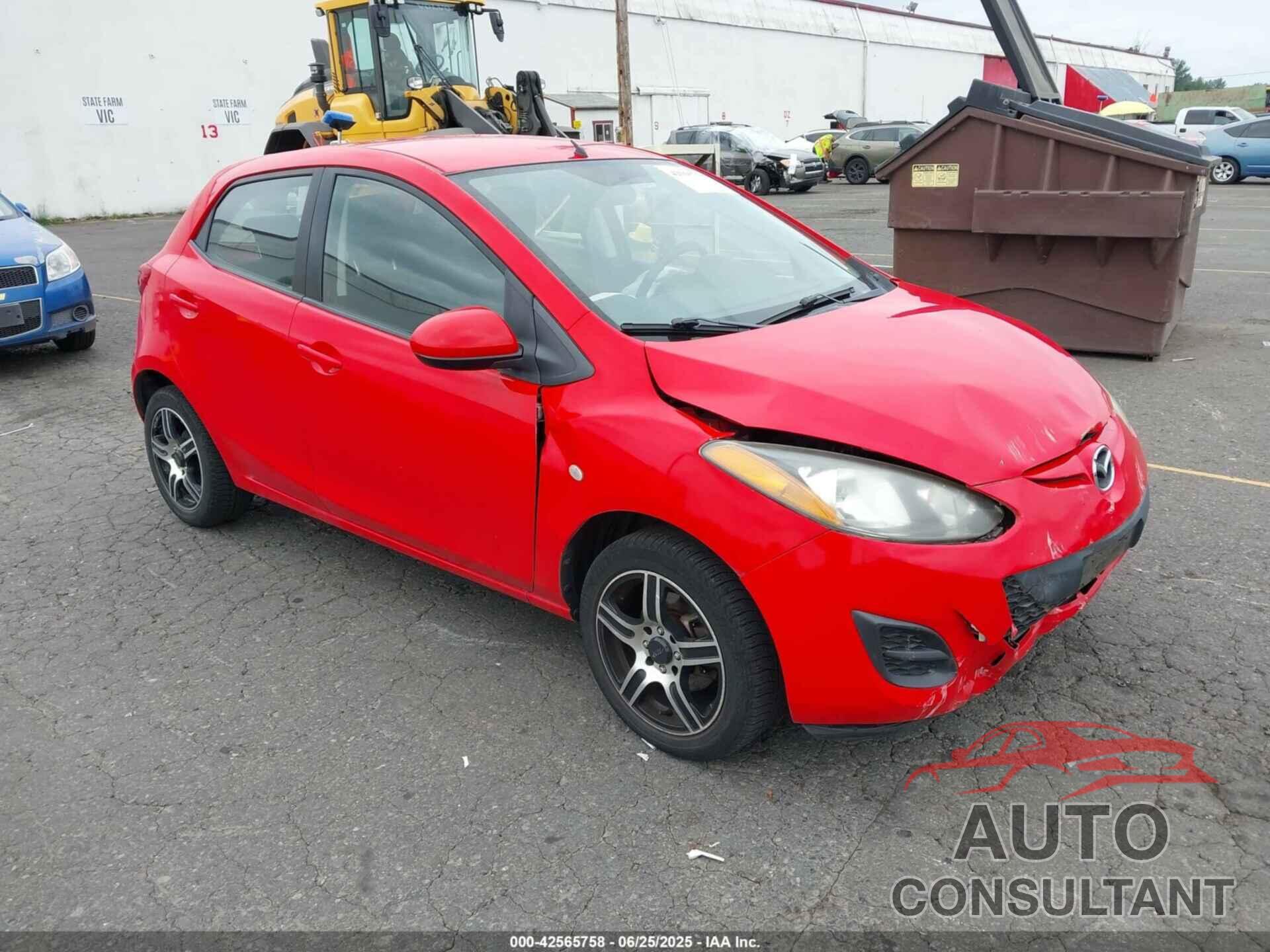 MAZDA MAZDA2 2014 - JM1DE1KZ4E0187190