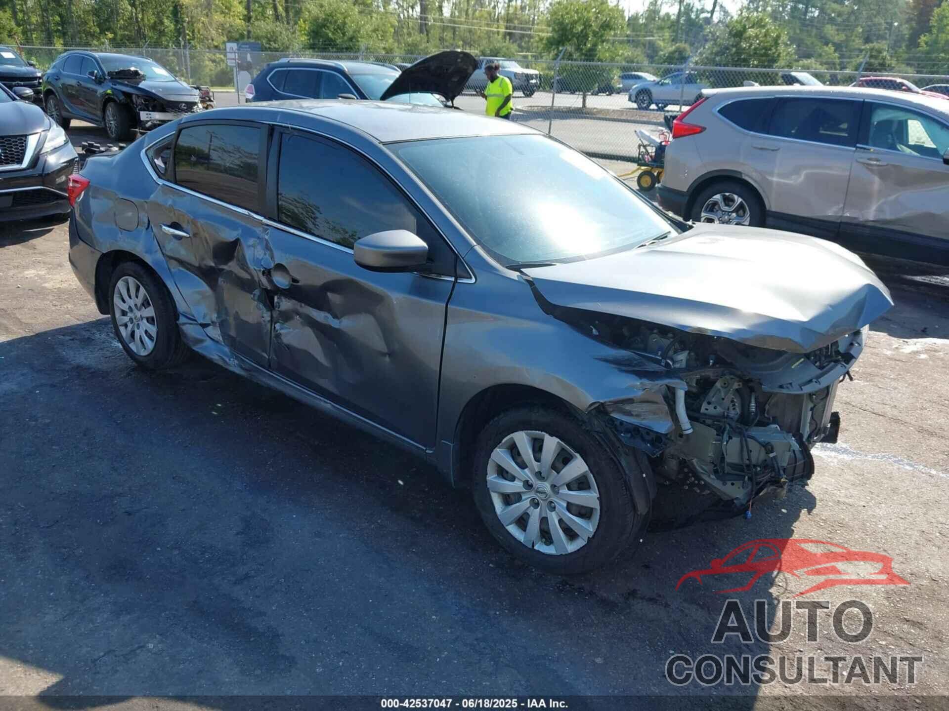NISSAN SENTRA 2019 - 3N1AB7AP1KY455566