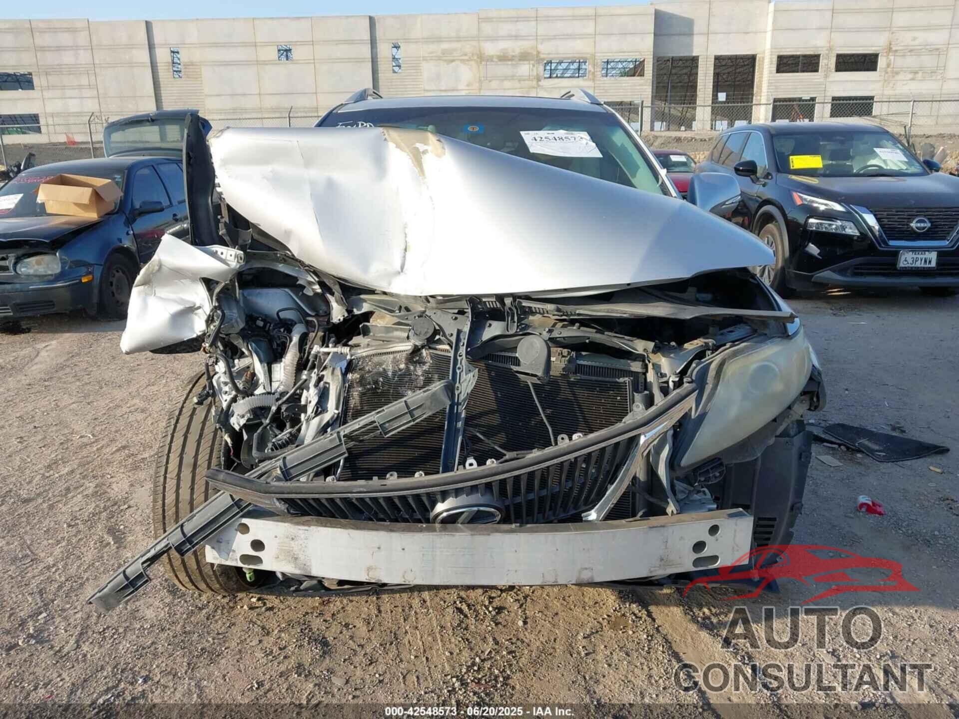 LEXUS RX 350 2010 - 2T2ZK1BA0AC006686