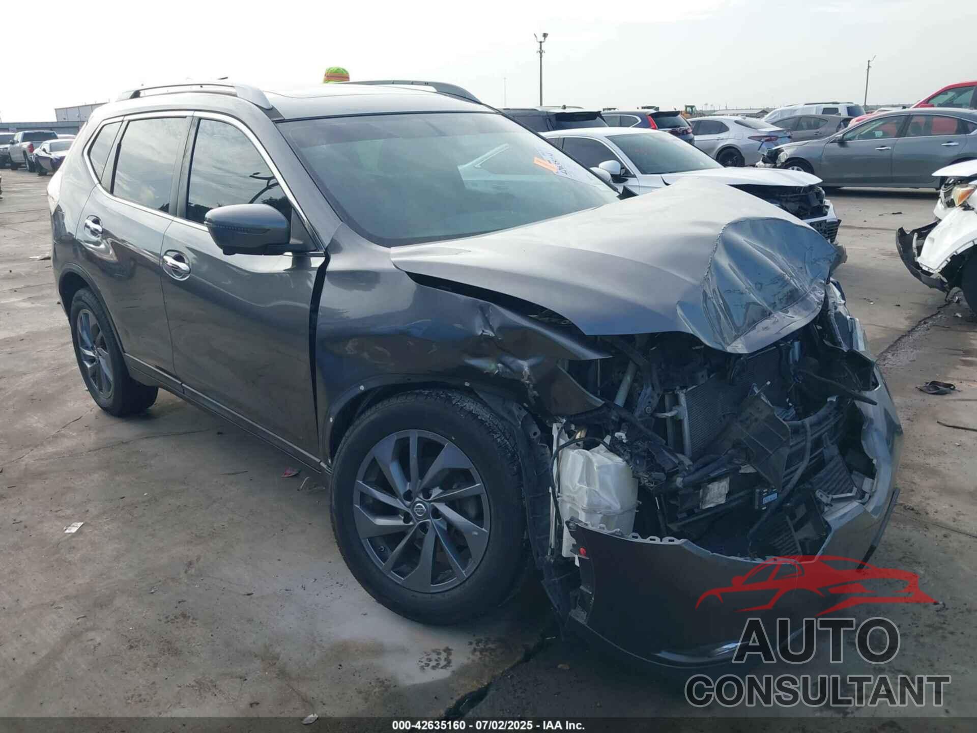 NISSAN ROGUE 2016 - 5N1AT2MV7GC784727