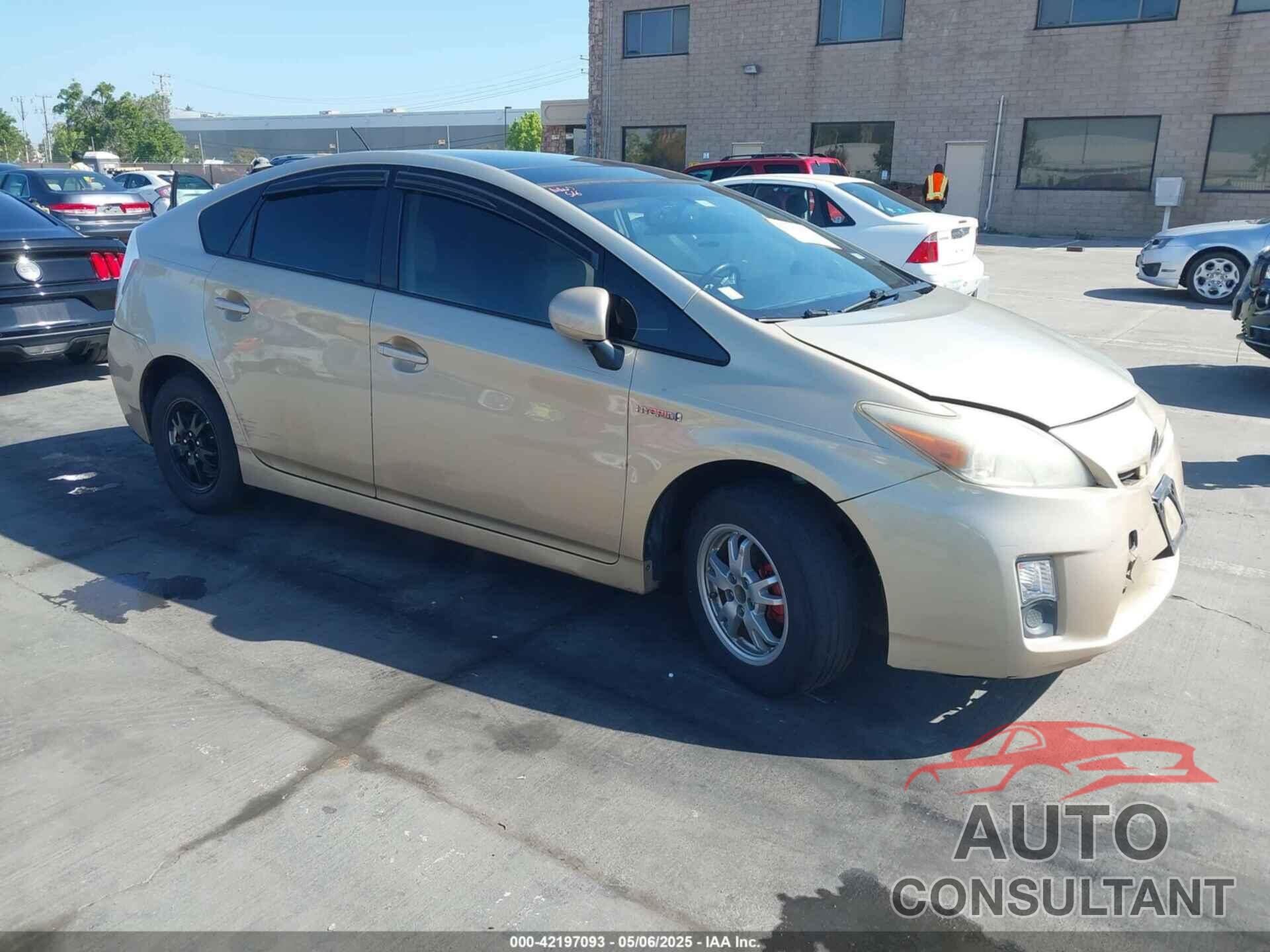 TOYOTA PRIUS 2010 - JTDKN3DU6A0234038