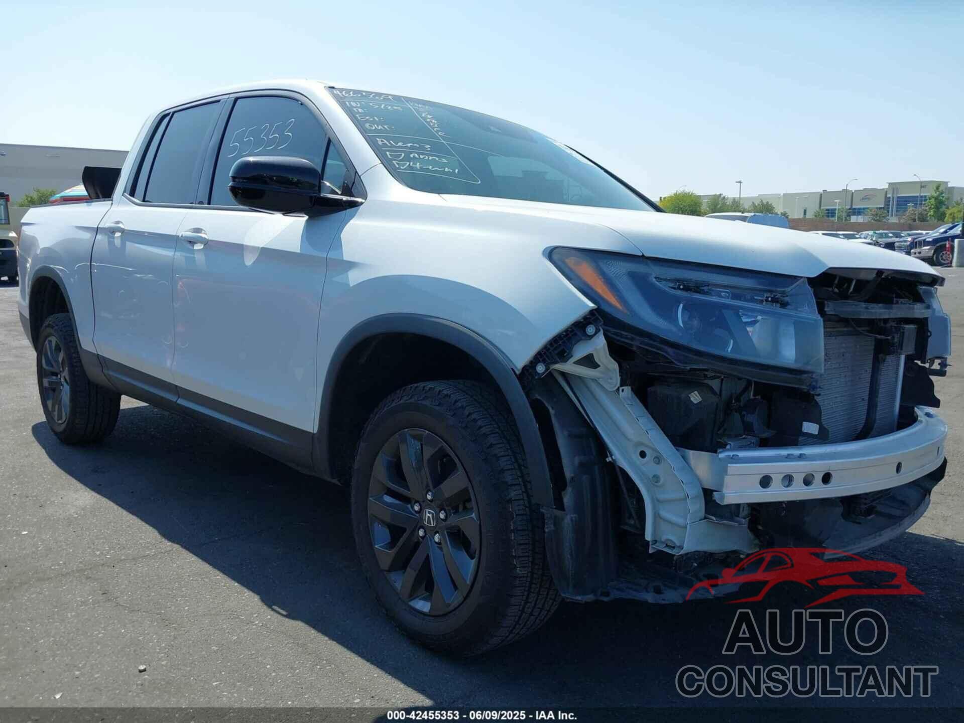 HONDA RIDGELINE 2022 - 5FPYK3F18NB009155