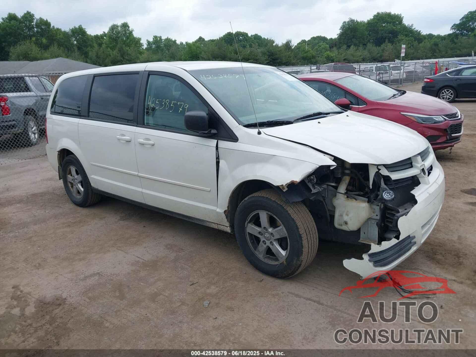 DODGE GRAND CARAVAN 2009 - 1D8HN44EX9B505578