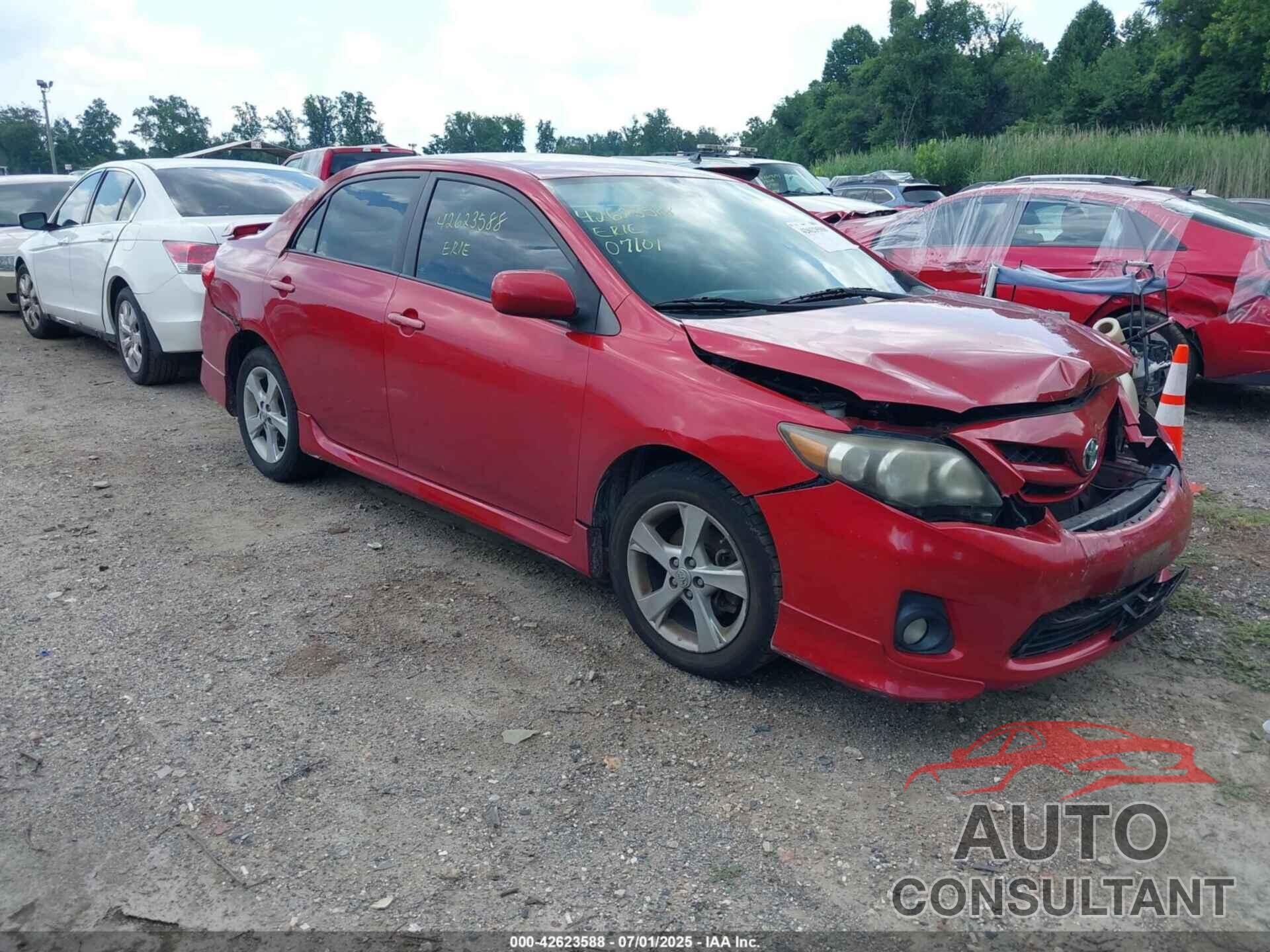 TOYOTA COROLLA 2011 - 2T1BU4EE2BC669548