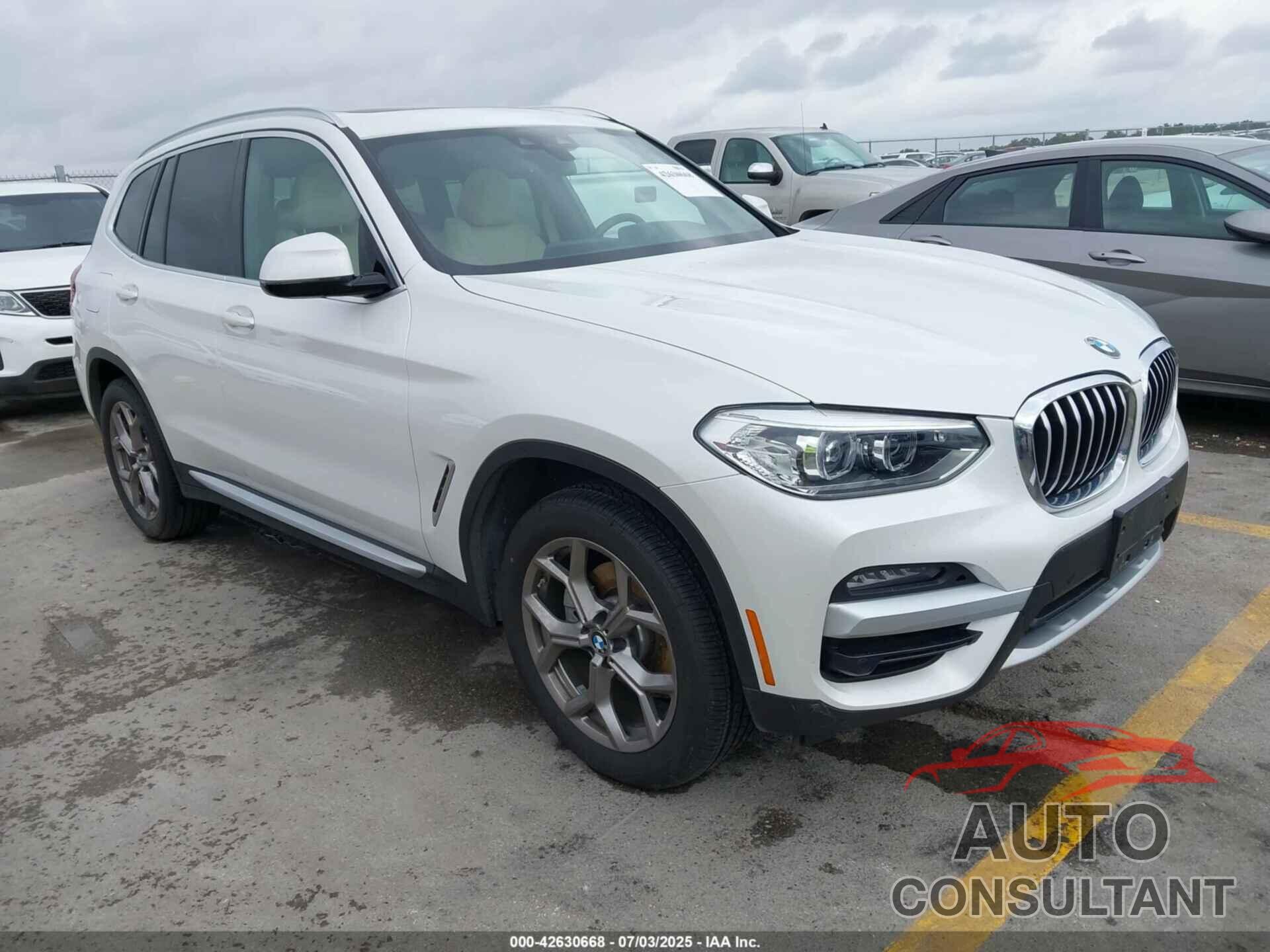 BMW X3 2020 - 5UXTY3C02L9D58995