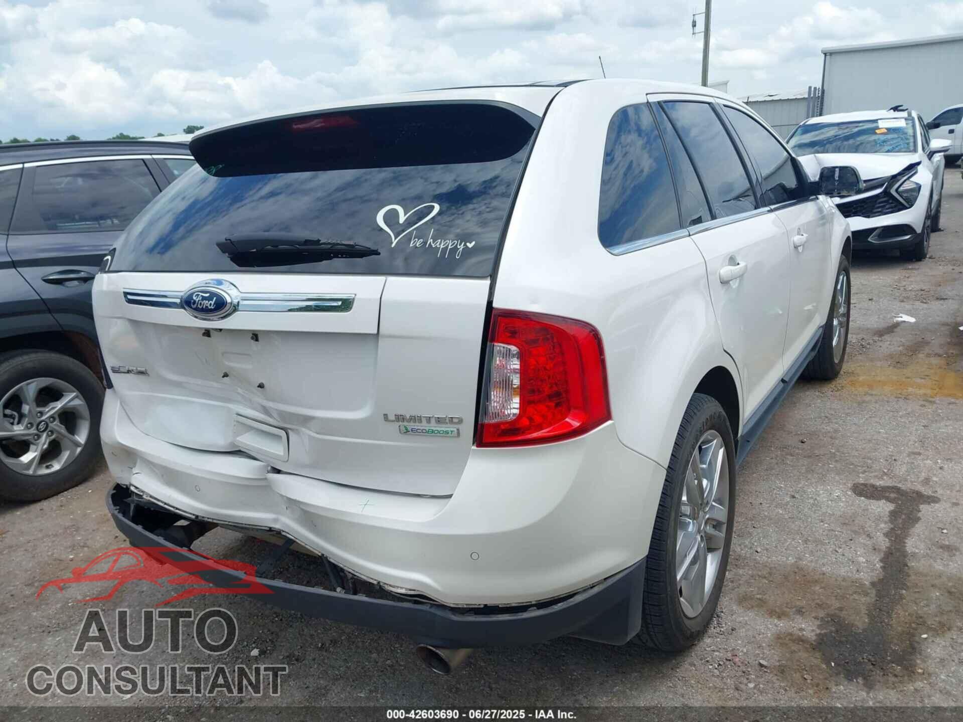FORD EDGE 2013 - 2FMDK3K9XDBB14287