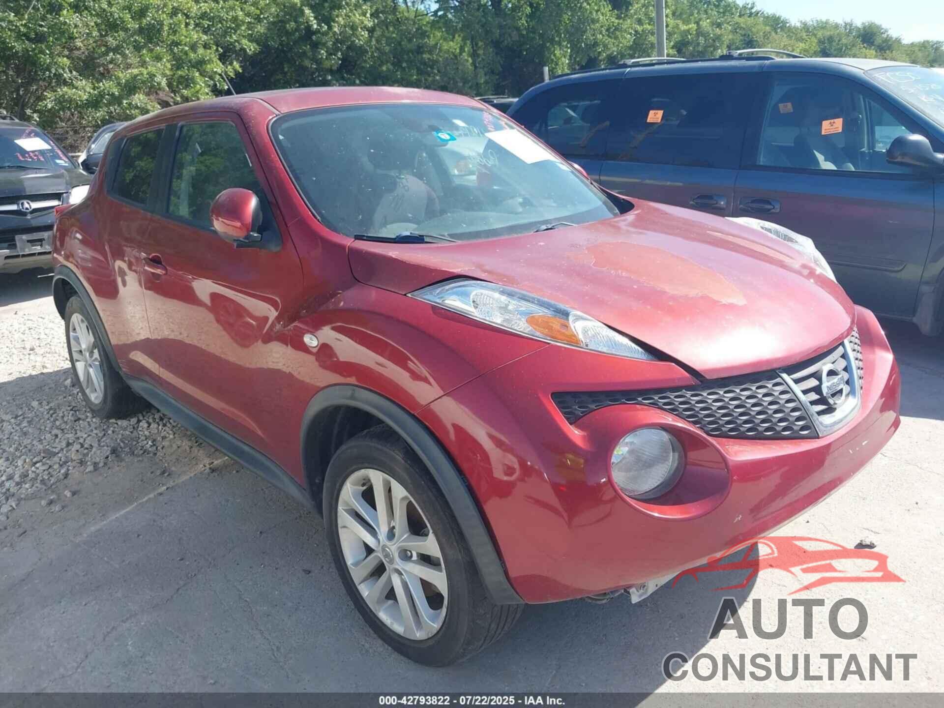 NISSAN JUKE 2012 - JN8AF5MRXCT100865