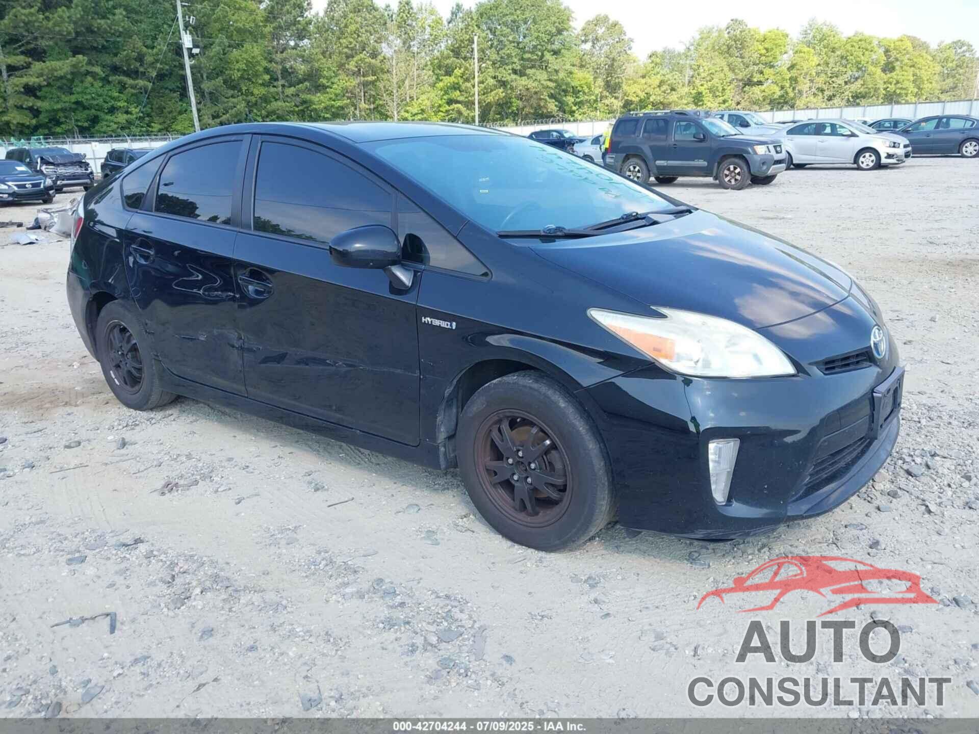 TOYOTA PRIUS 2012 - JTDKN3DU7C5389798