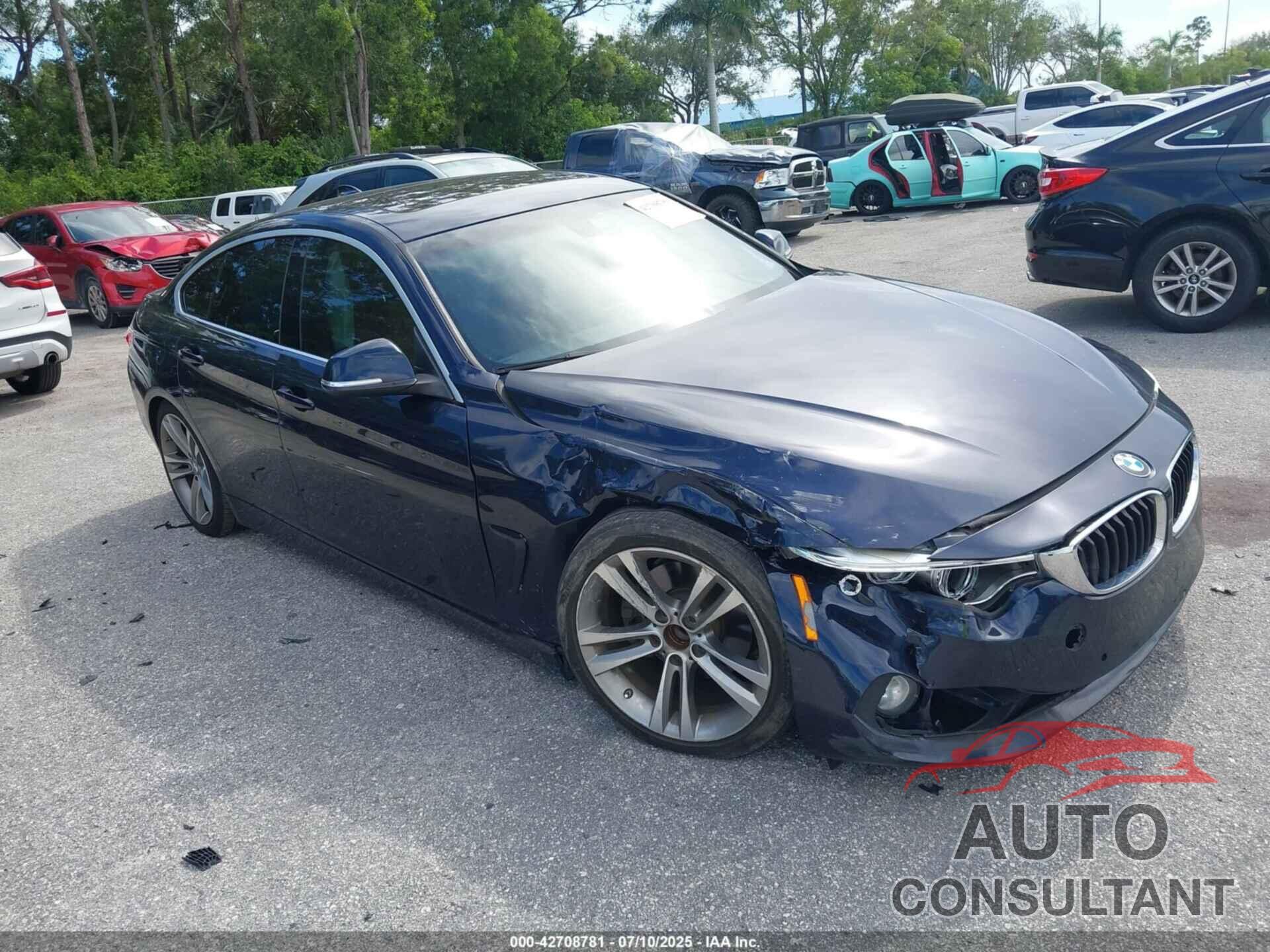 BMW 430I 2017 - WBA4F7C57HG787156