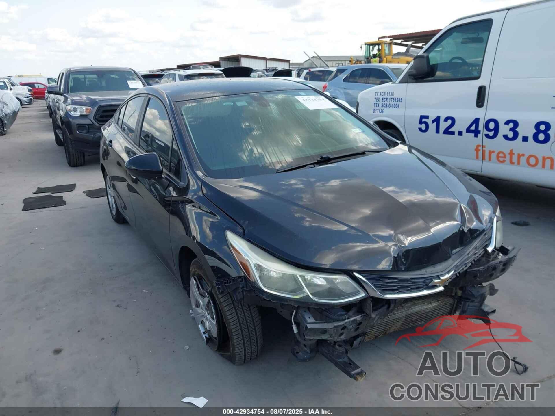 CHEVROLET CRUZE 2016 - 1G1BC5SM8G7269791