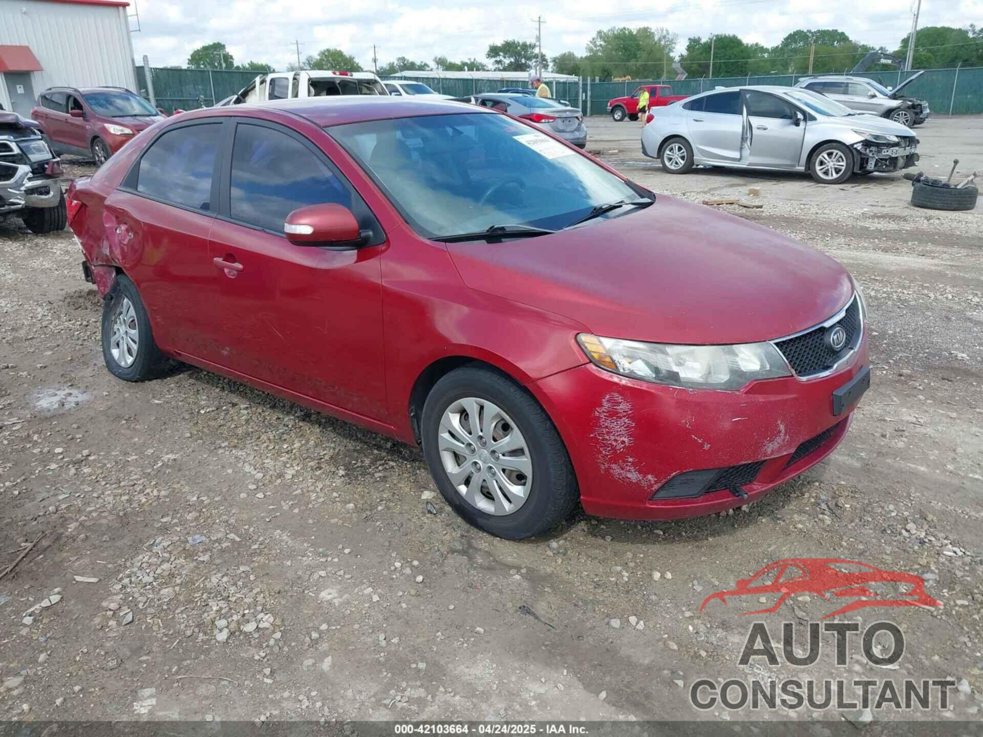 KIA FORTE 2010 - KNAFU4A25A5065322