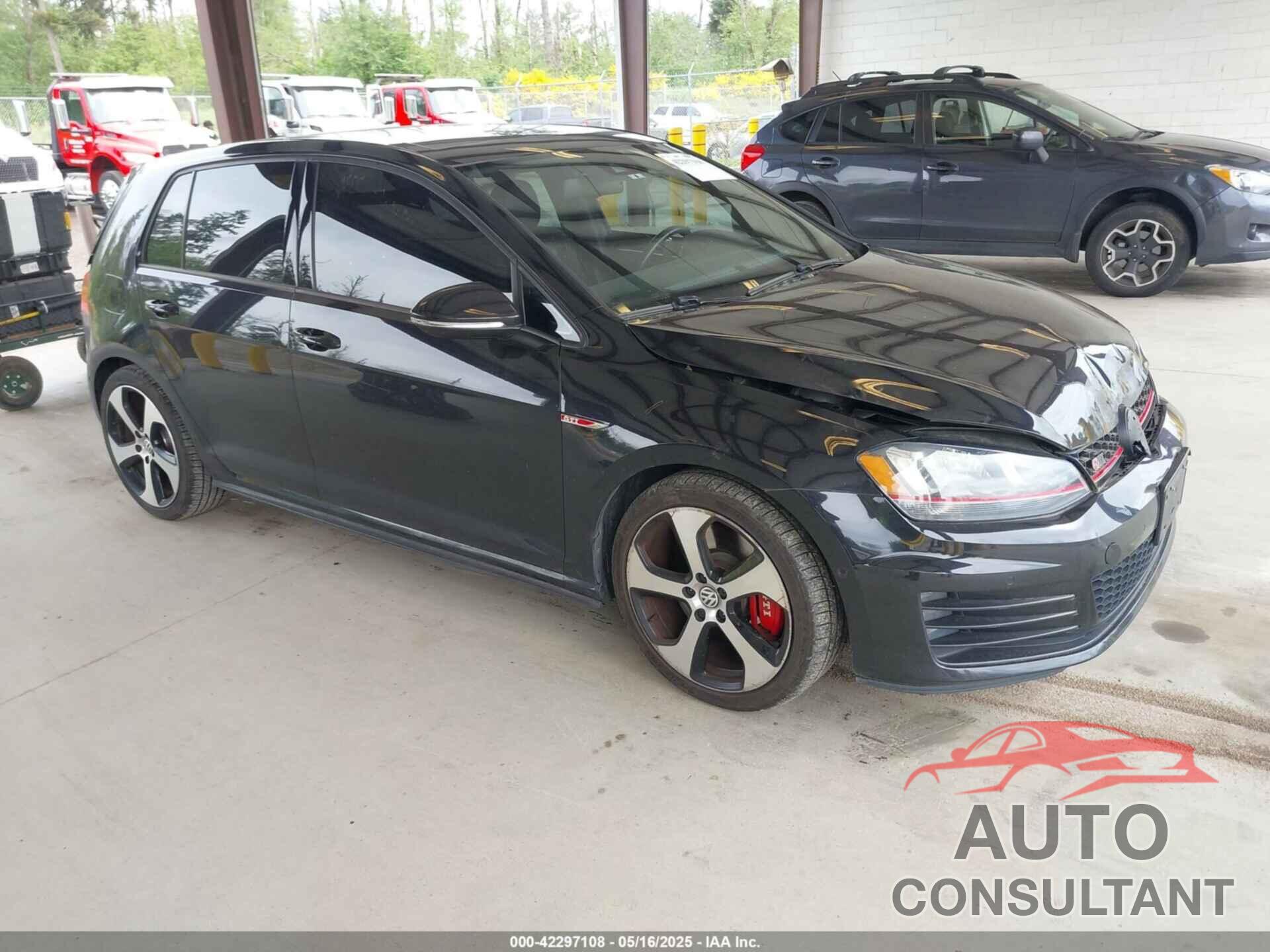 VOLKSWAGEN GOLF GTI 2016 - 3VW547AU4GM021314