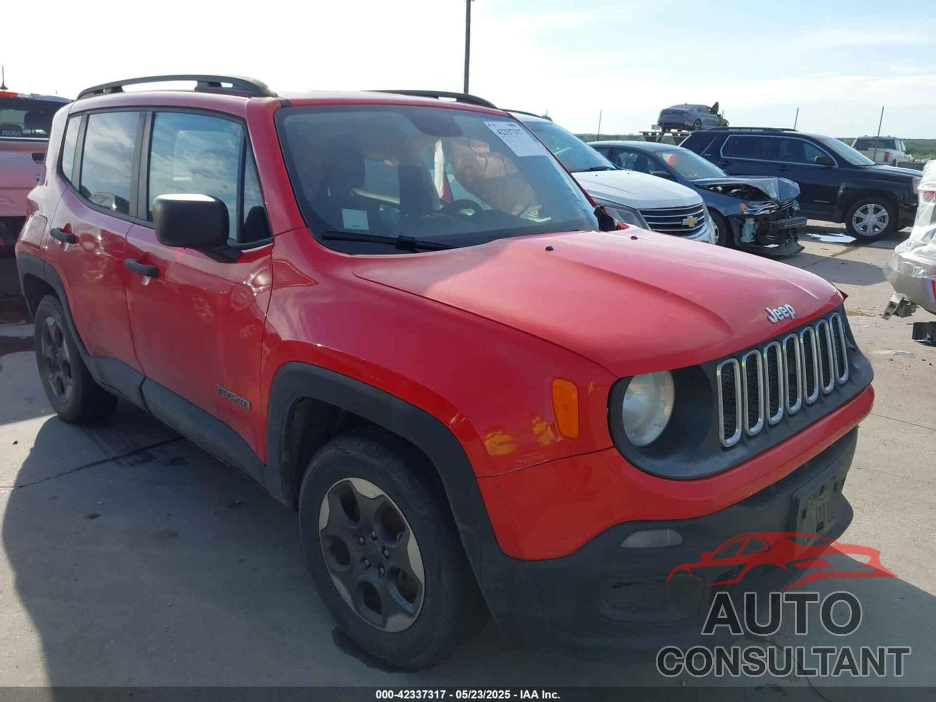 JEEP RENEGADE 2017 - ZACCJAAB9HPF54630
