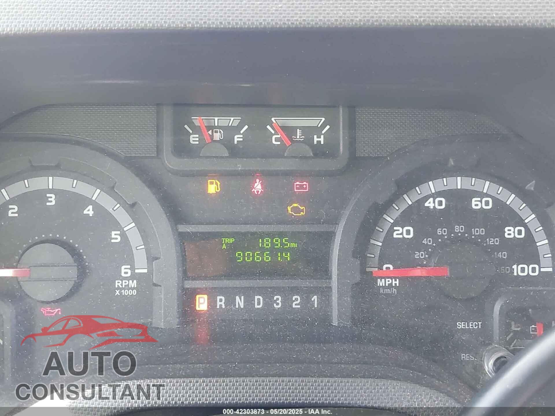 FORD E-350 CUTAWAY 2013 - 1FDEE3FL6DDB03315