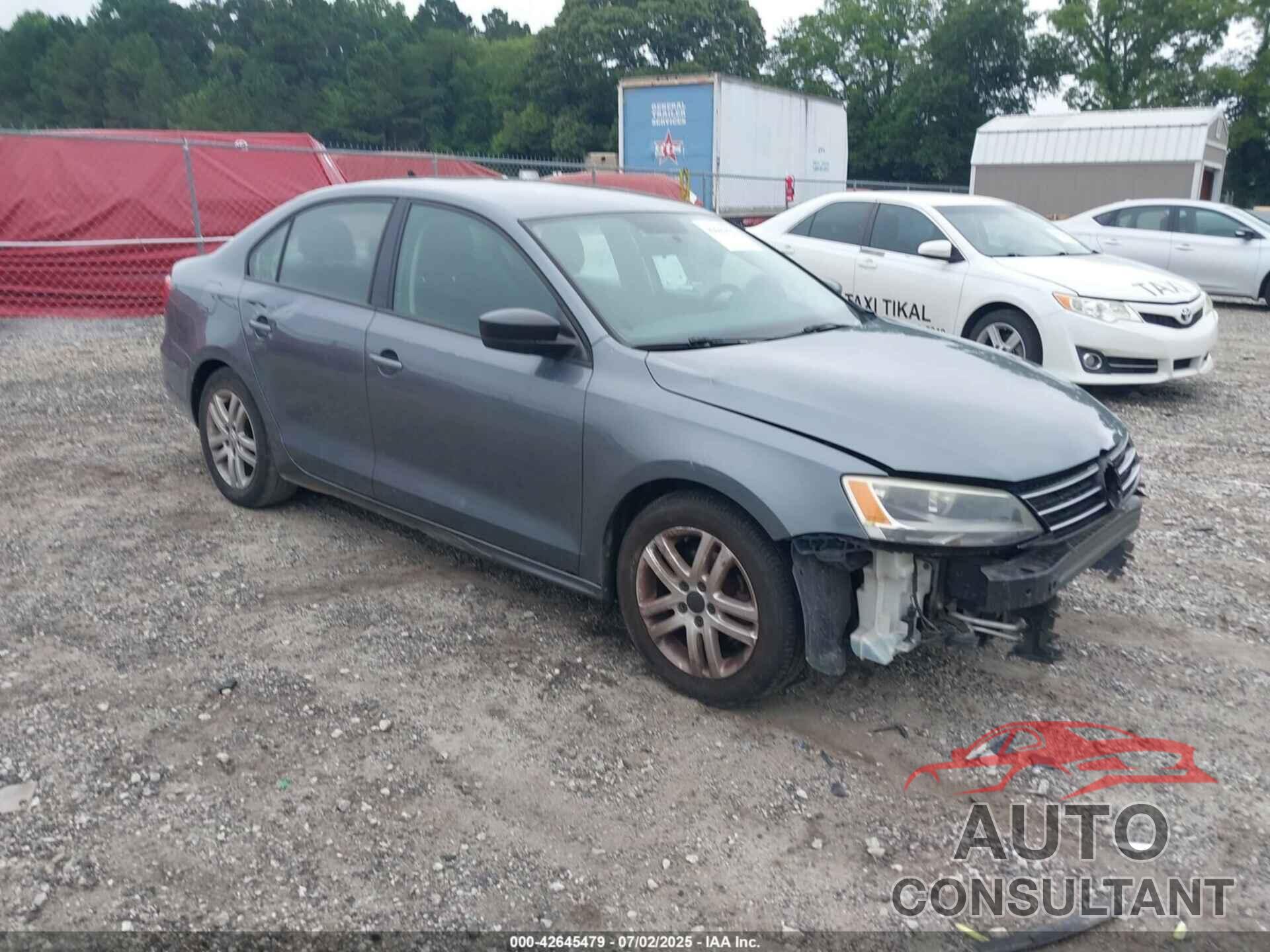 VOLKSWAGEN JETTA 2015 - 3VW2K7AJ0FM213133