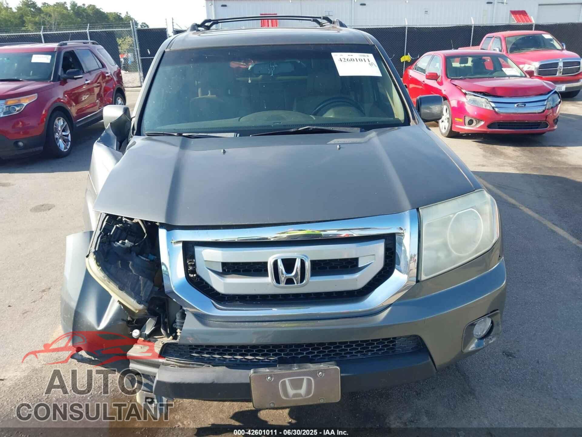 HONDA PILOT 2009 - 5FNYF48689B035885