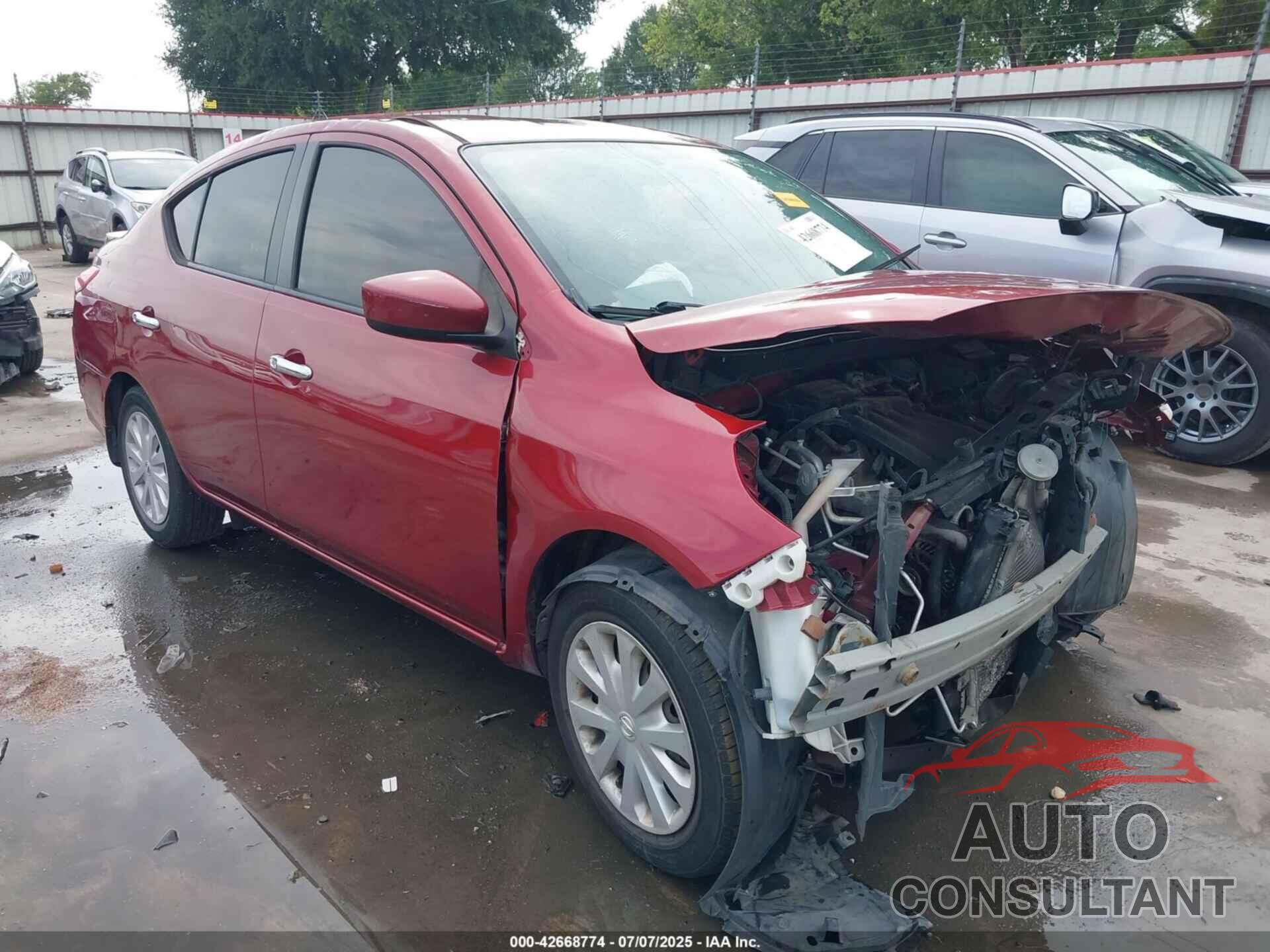 NISSAN VERSA 2016 - 3N1CN7AP6GL916832