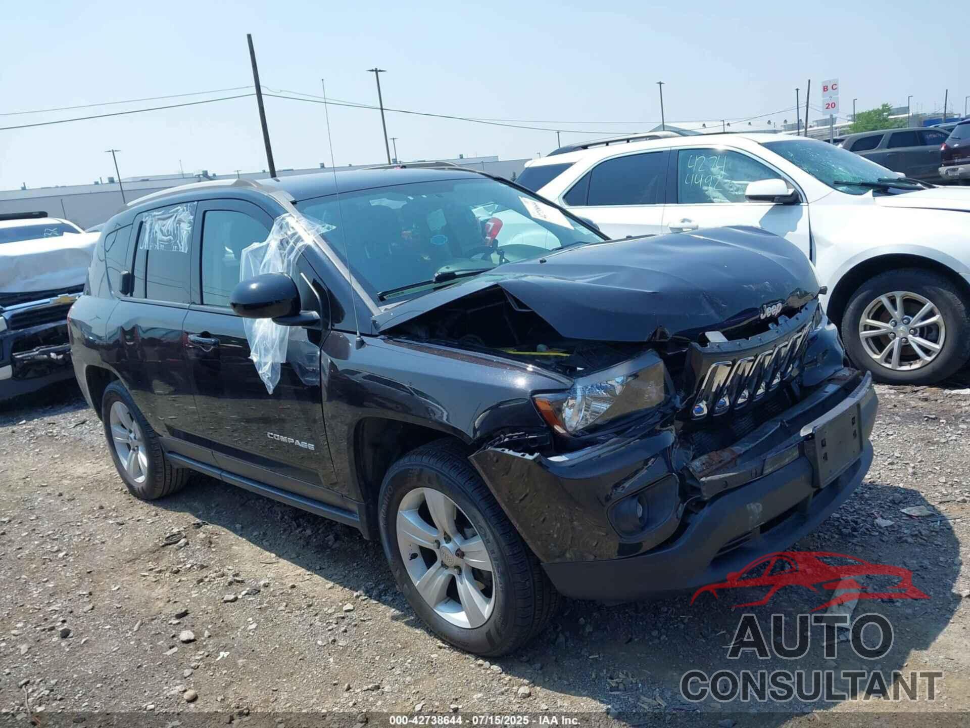 JEEP COMPASS 2017 - 1C4NJDEB7HD205288